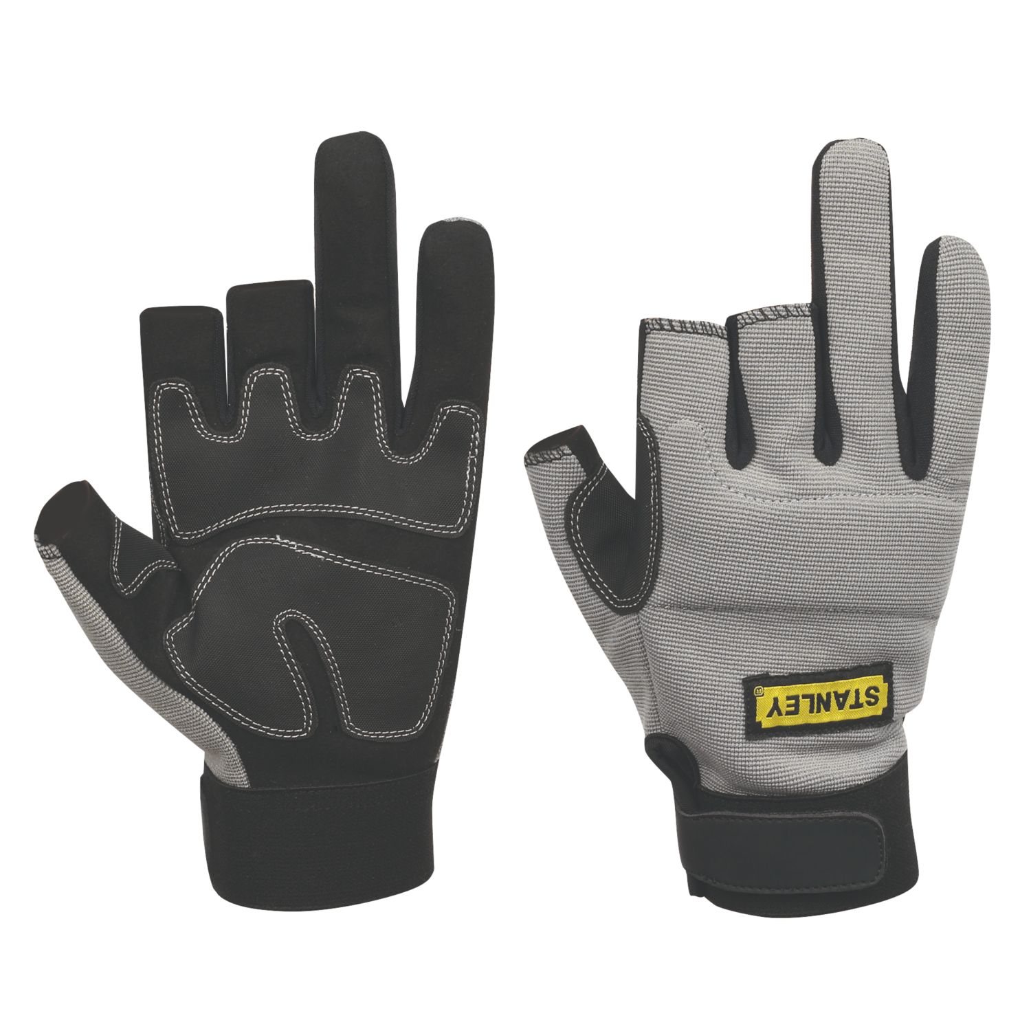 Stanley Performance 3-Finger Framer Gloves Grey Large (41324)