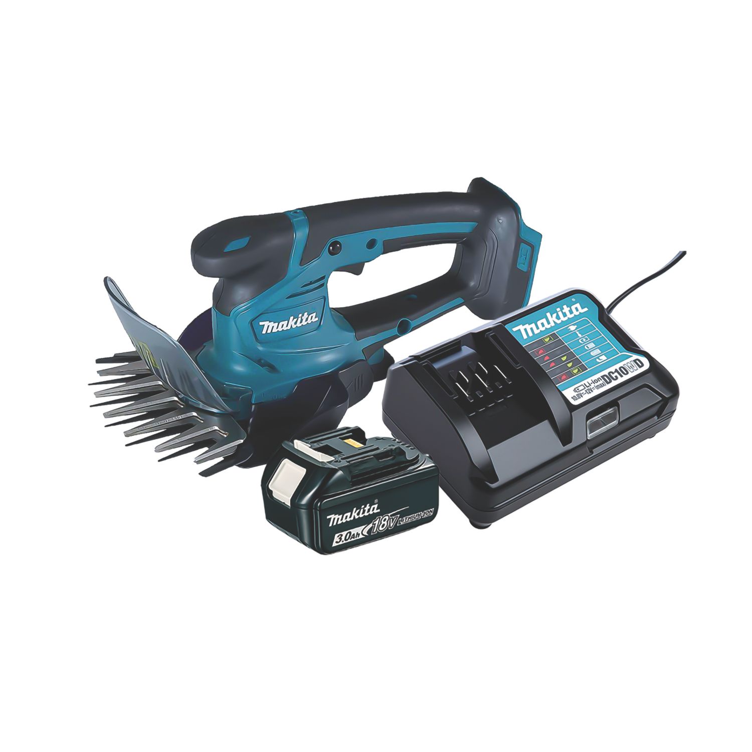 Makita DUM604F001 18V 1 x 3.0Ah Li-Ion LXT Cordless Grass Shears (413PF)