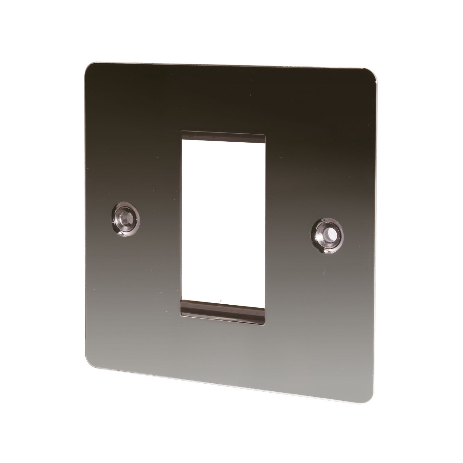 LAP 1-Module Modular Faceplate Black Nickel (41533)