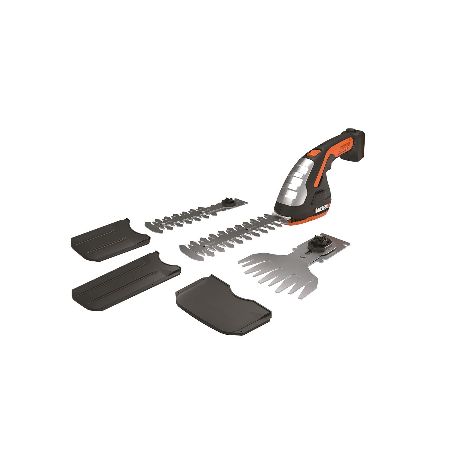 Worx WG801E.9 20V Lithium PowerShare / Pro Cordless Shrub & Grass Shear - Bare (417HA)