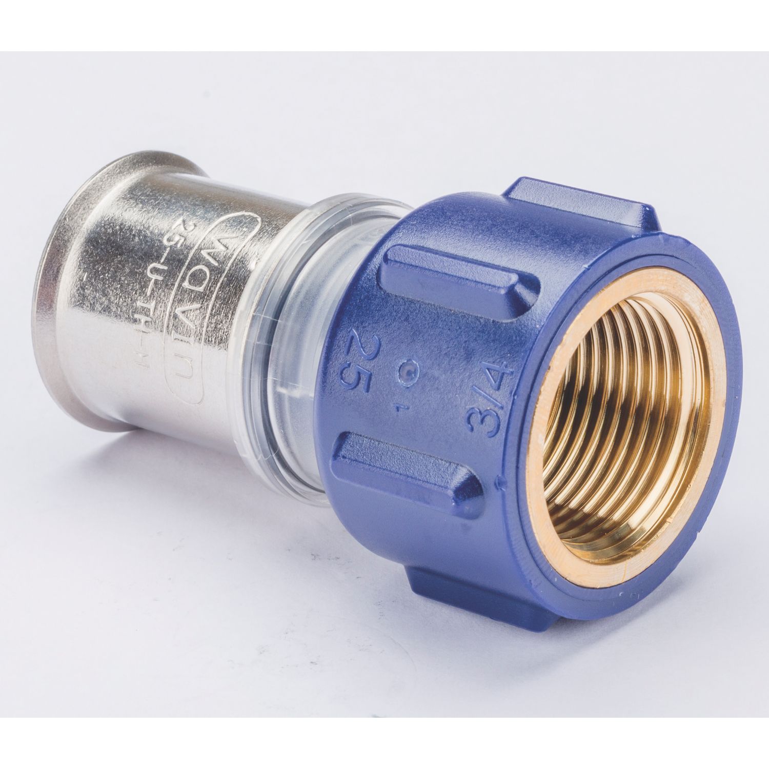 Wavin Tigris Multi-Layer Composite Press-Fit Adapting Female Couplers 0.75" x 25mm 10 Pack (417RM)