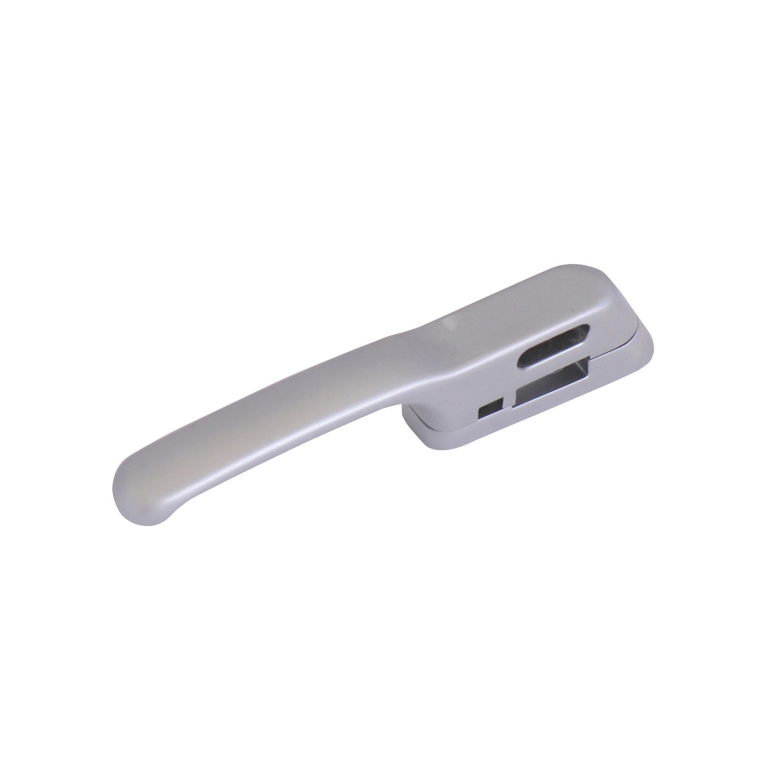 Fab & Fix Craftsman Left or Right-Handed Non-Locking Window Handle Satin Silver (418KR)