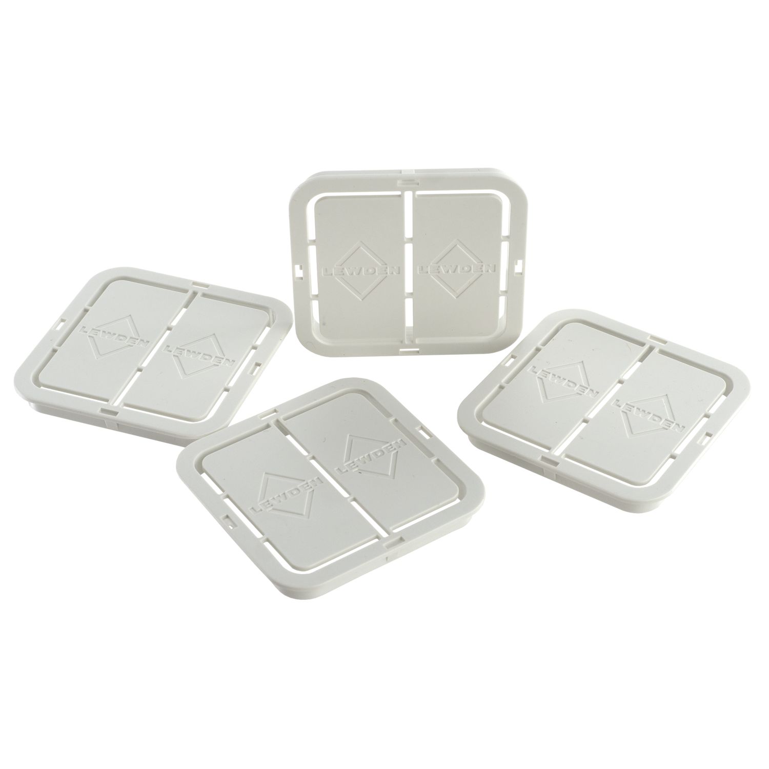 Lewden 1-Entrance PRO Board Rear Grommets 60mm x 60mm 4 Pack (419HM)