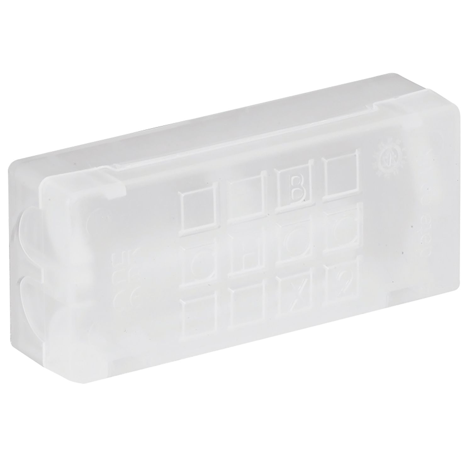 Vimark 30A Chocbox 2 Connector Box 125 x 54 x 31mm Translucent (419VT)