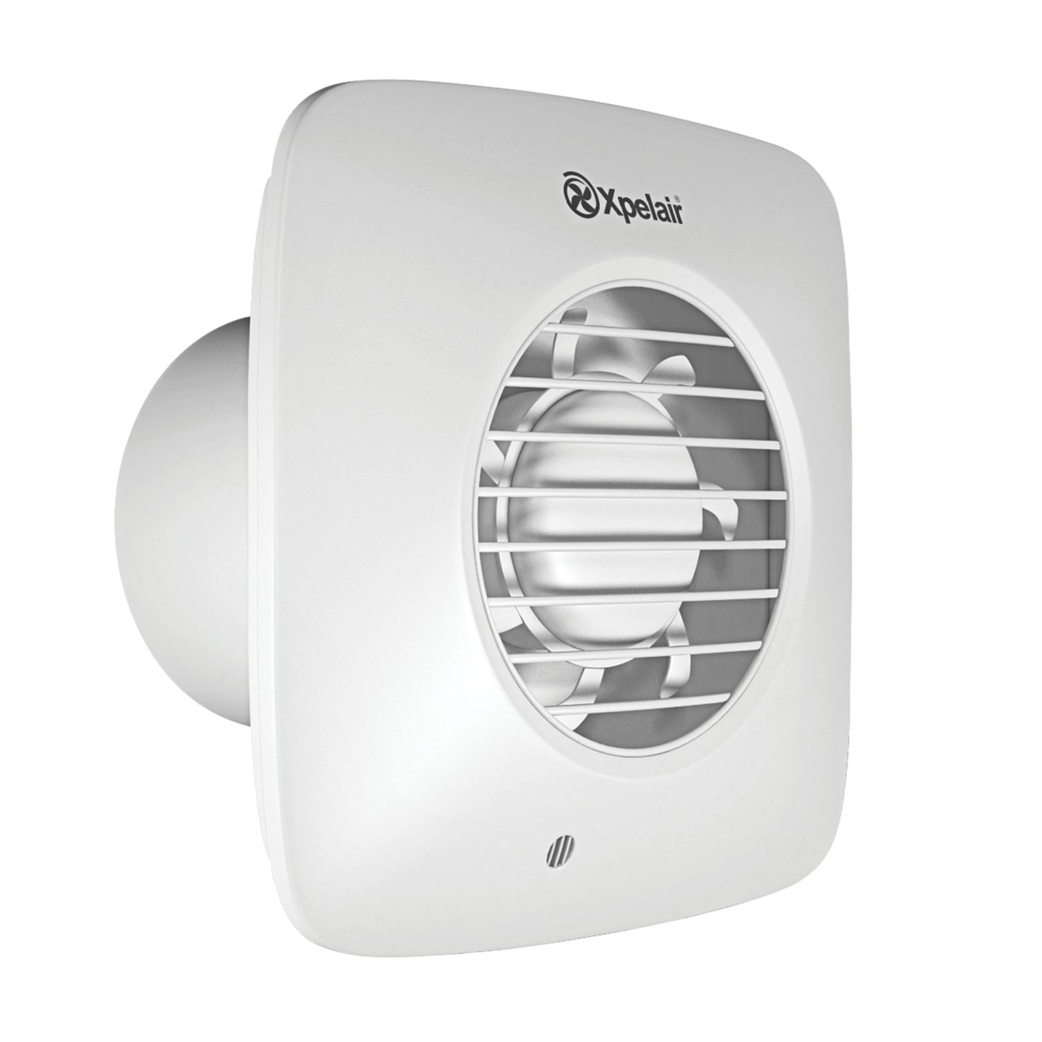Xpelair DX150HTS 150mm (6") Axial Bathroom or Kitchen Extractor Fan with Humidistat & Timer White 220-240V (4204H)