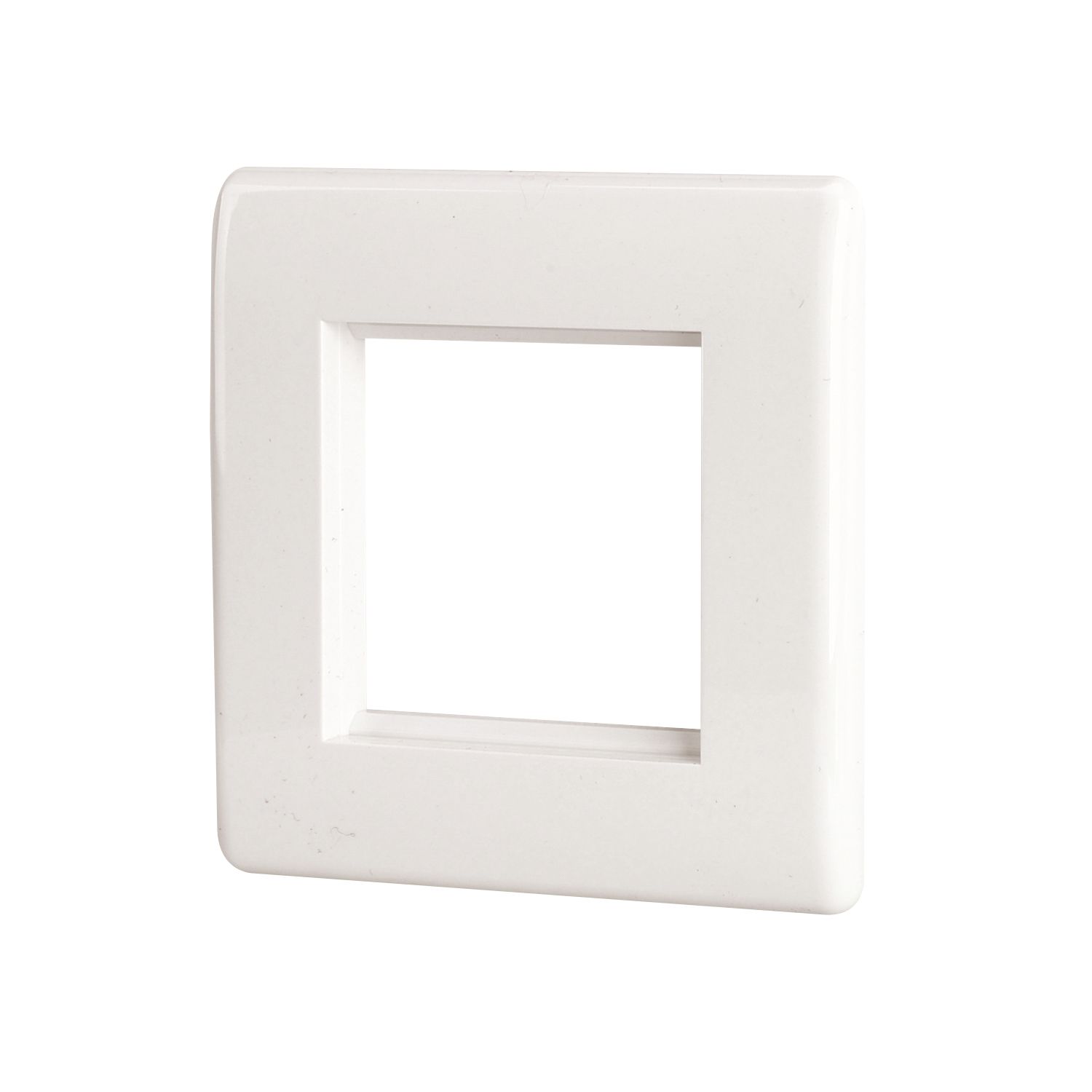 LAP 2-Module Modular Faceplate White (42092)