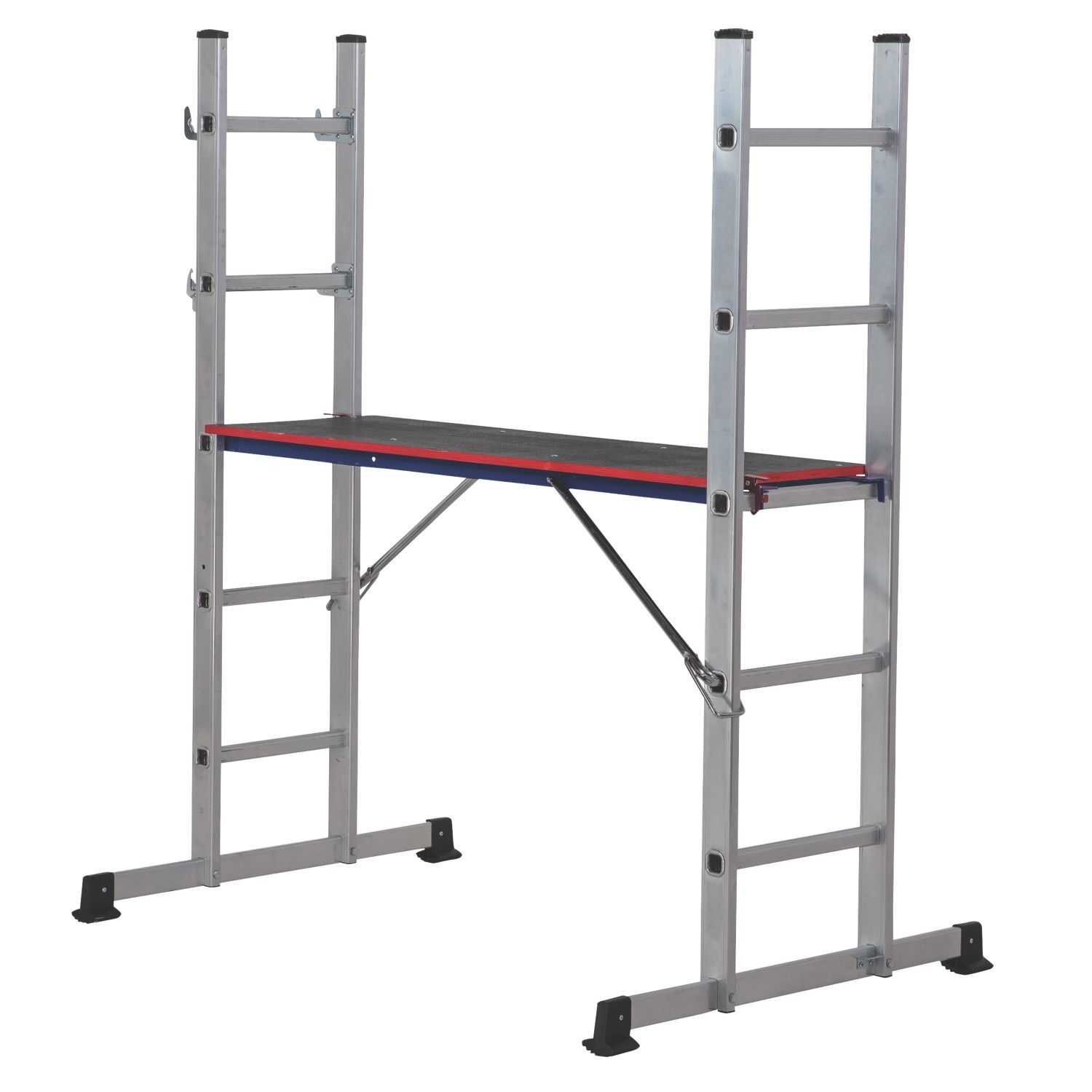 Werner Aluminium 2.48m Combination Ladder With Platform (420KH)