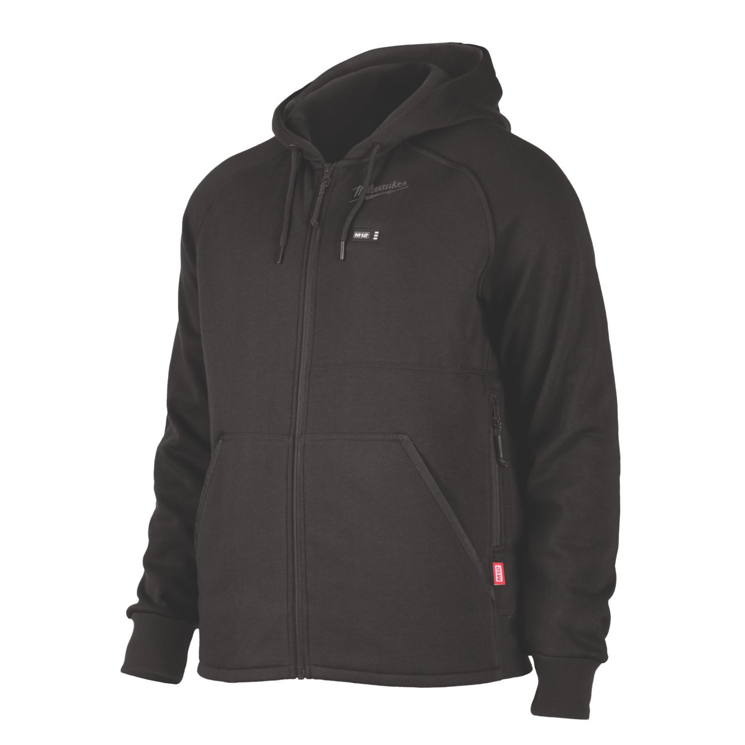 Milwaukee M12 HHBL4-0 12V Li-Ion RedLithium Heated Hoodie Black 2X Large 46" Chest - Bare (421GC)
