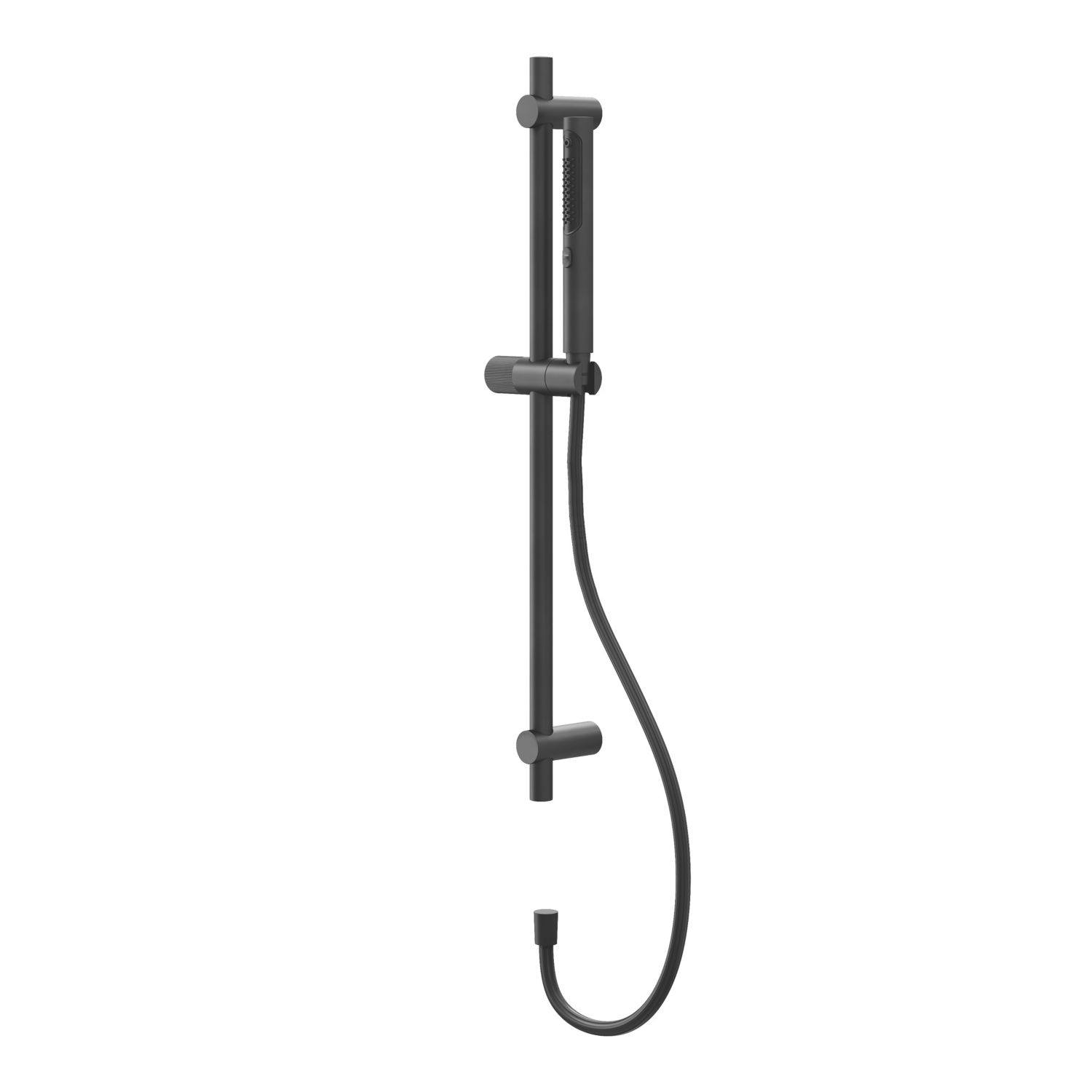 Swirl Gallen Shower Kit Matt Black (422KF)