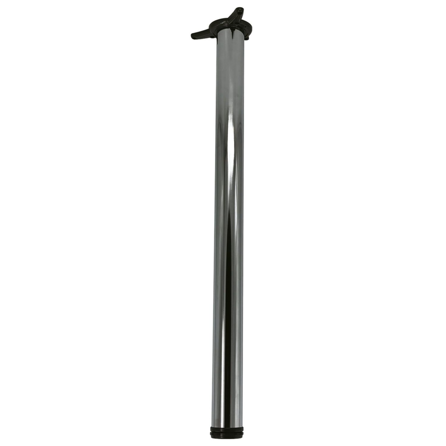 Hafele Table Leg Polished Chrome-Plated 870mm (423CX)