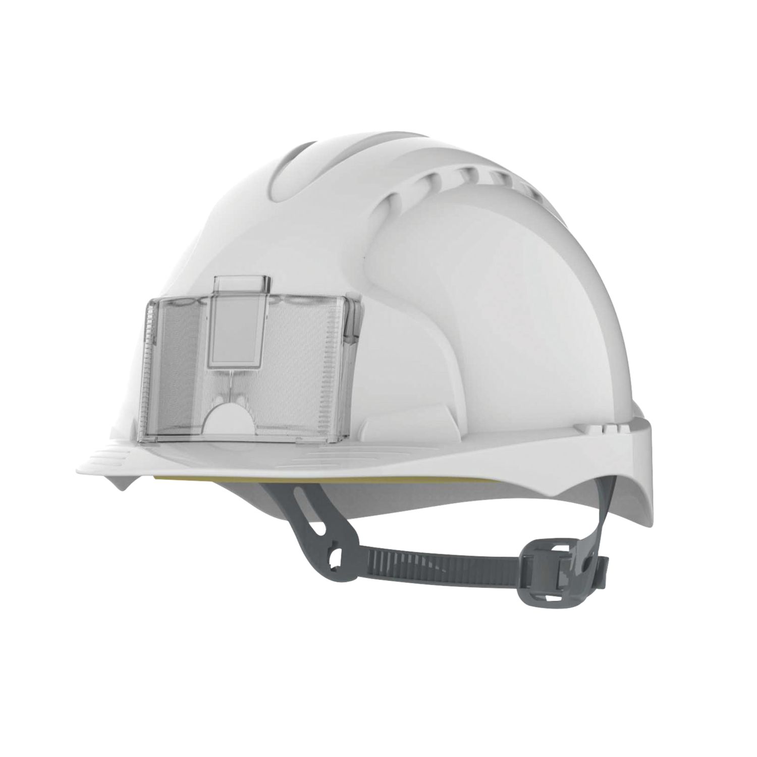 JSP EVO2 Badge Safety Helmet White (423PP)