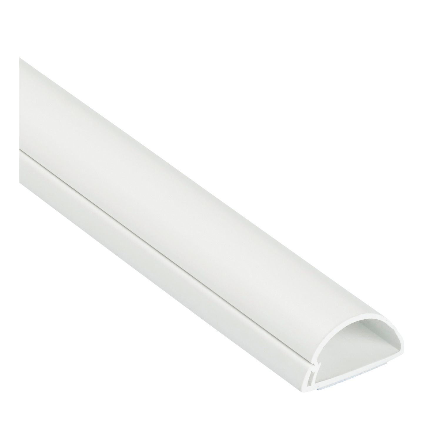 D-Line PVC White Mini Trunking 30mm x 15mm x 2m (42453)