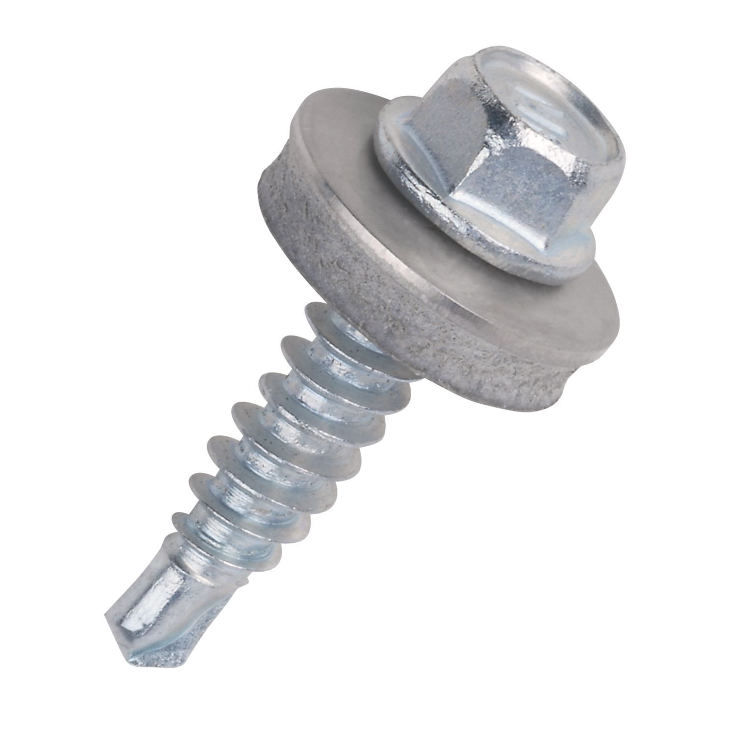 Easydrive Flange Self Drilling Stitching Screws with Washers 6.3mm x 25mm 100 Pack (4259H)