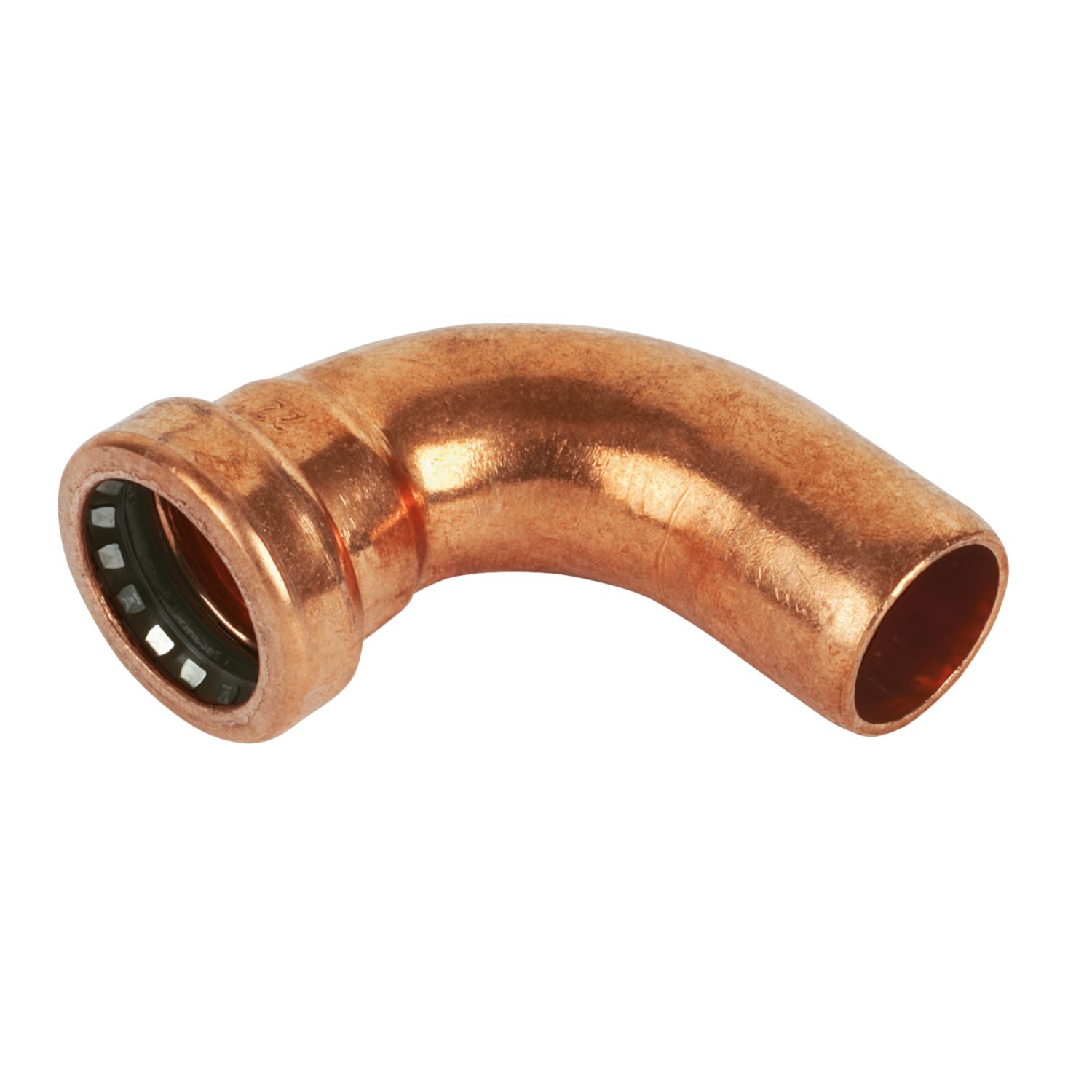 Tectite Sprint Copper Push-Fit Equal 90° Street Elbow 22mm (42681)