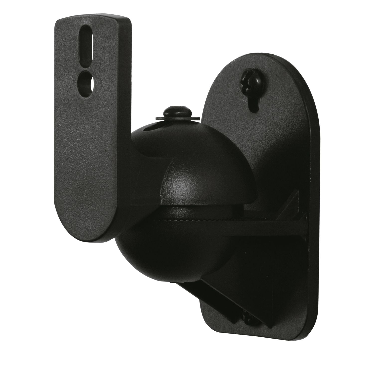 AVF Universal Tilt & Turn Speaker Brackets Small Black (4284V)