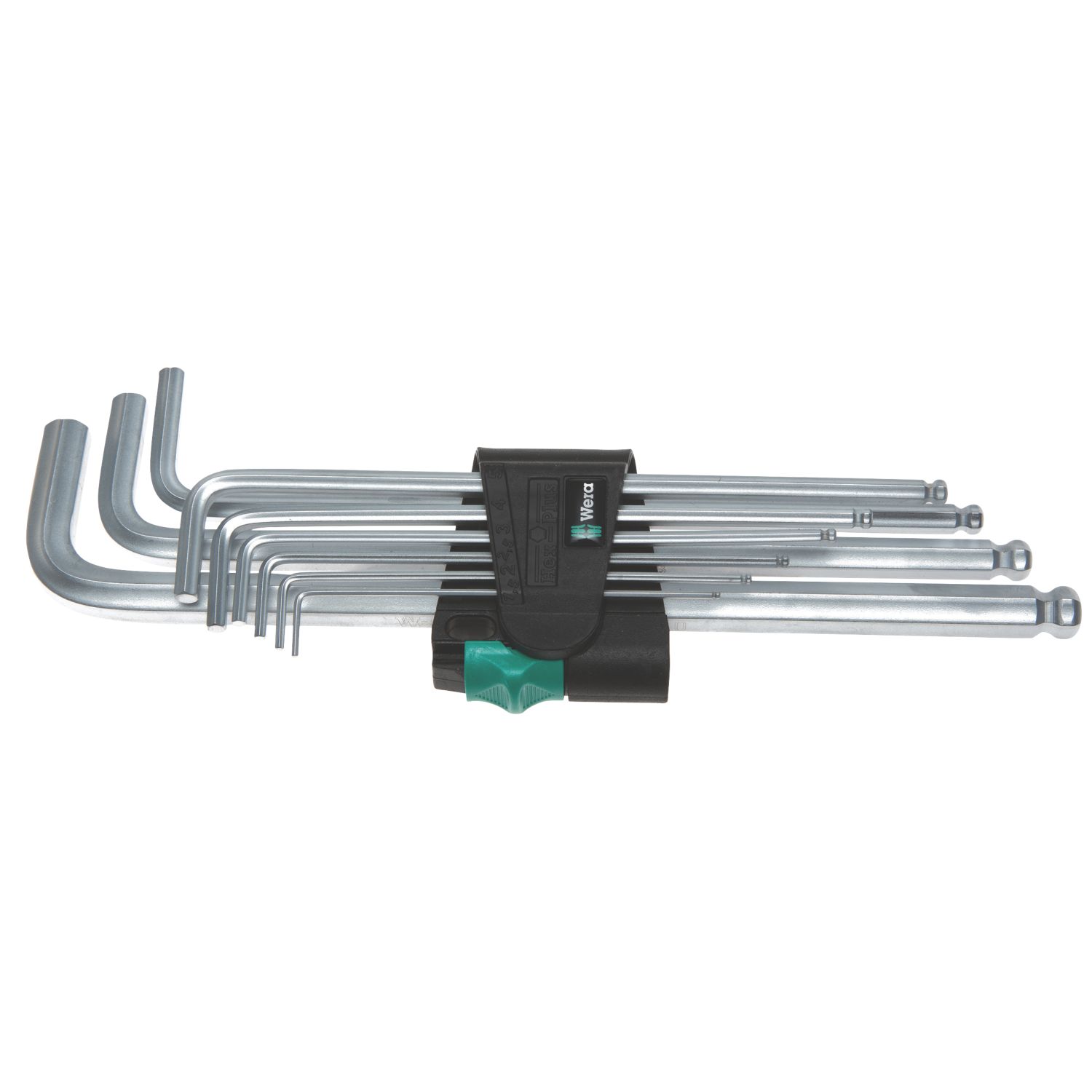 Wera L-Keys Metric Hex-Plus 9 Piece Set (428HF)