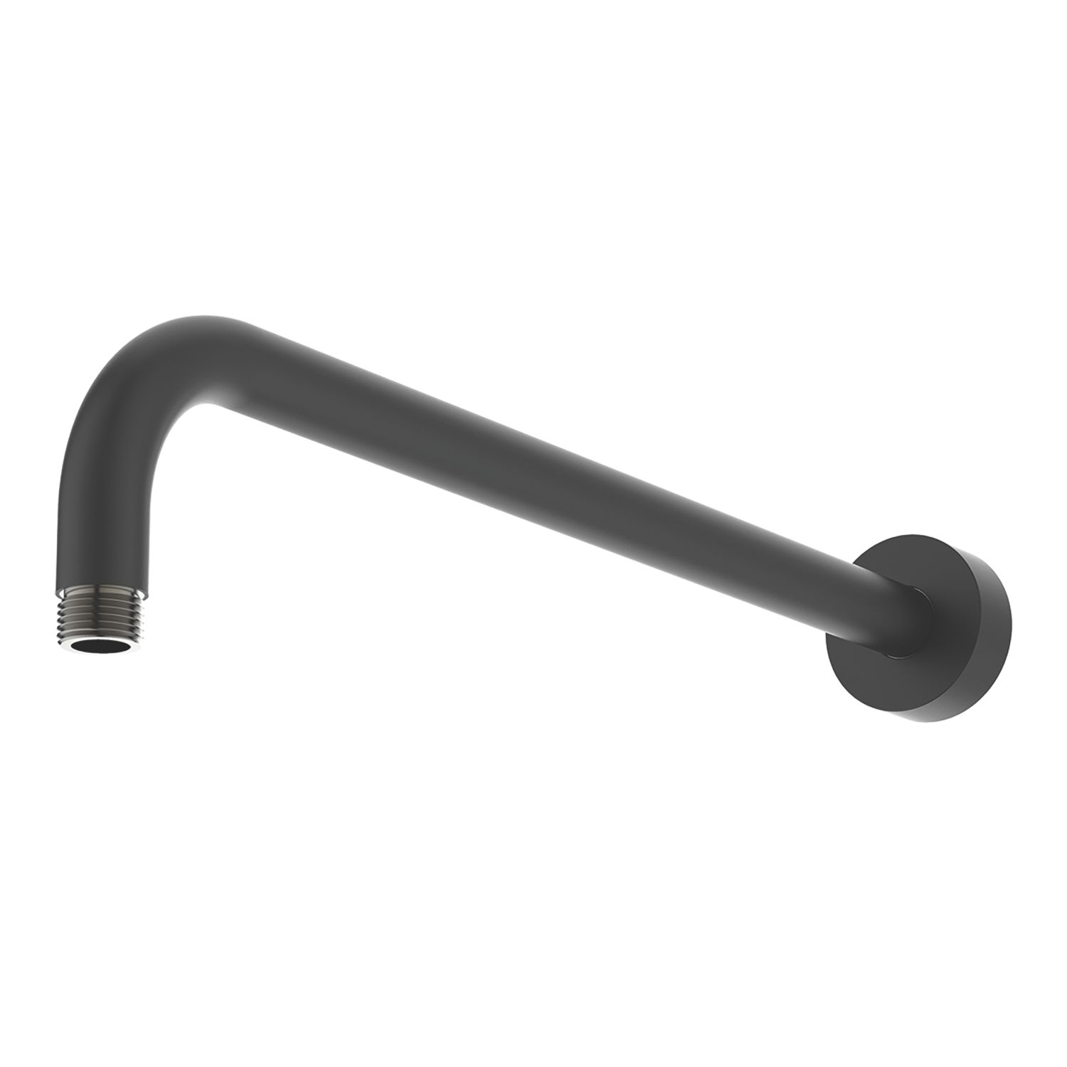 Ideal Standard Idealrain Horizontal Wall Mounted Shower Arm Silk Black 400mm x 55mm (428KU)