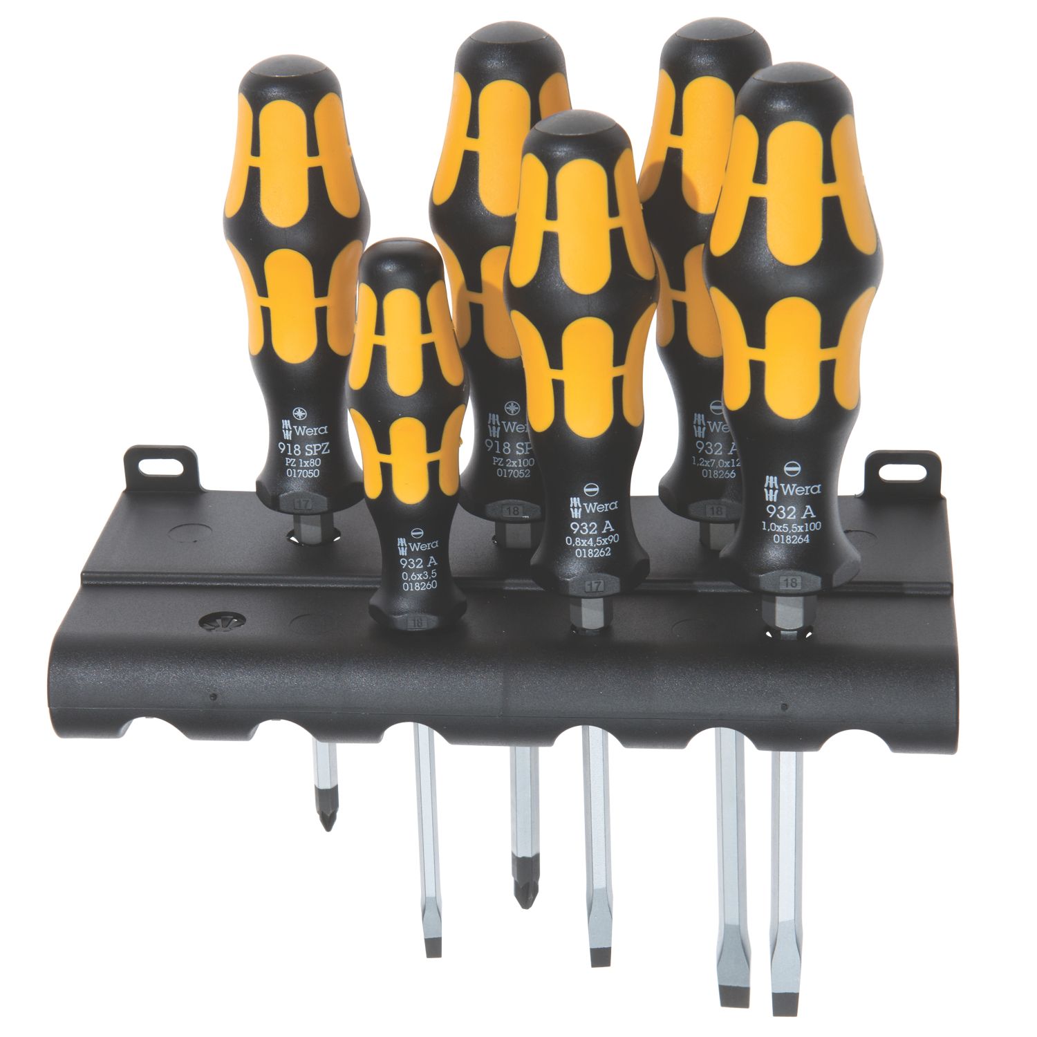 Wera Kraftform Plus Mixed Chisel Chiseldriver Set 6 Pieces (429FP)