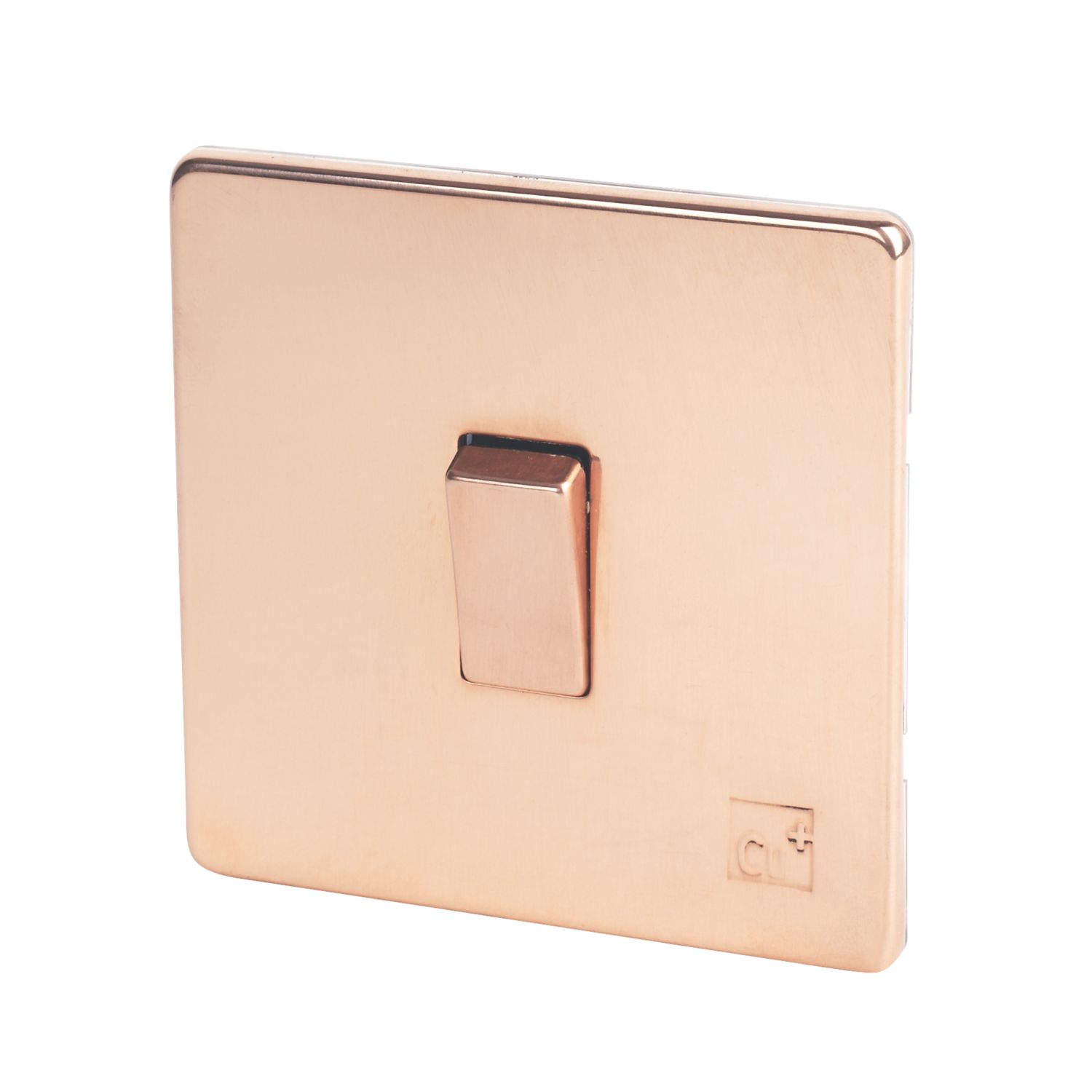 Varilight 10AX 1-Gang 2-Way Light Switch Anti-Microbial Copper (4302H)