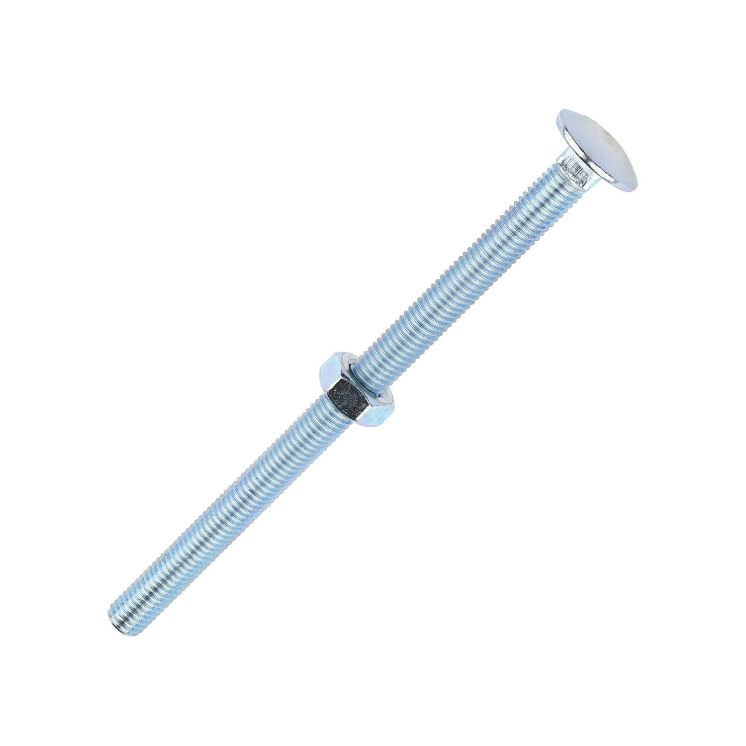 Timco Carriage Bolts Carbon Steel Zinc-Plated M10 x 160mm 25 Pack (430KF)