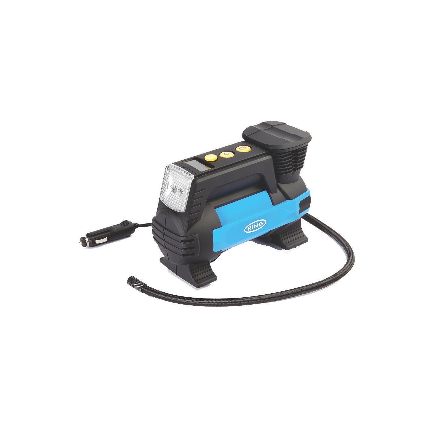 Ring Metal Digital Air Compressor with Light 12V (4310H)