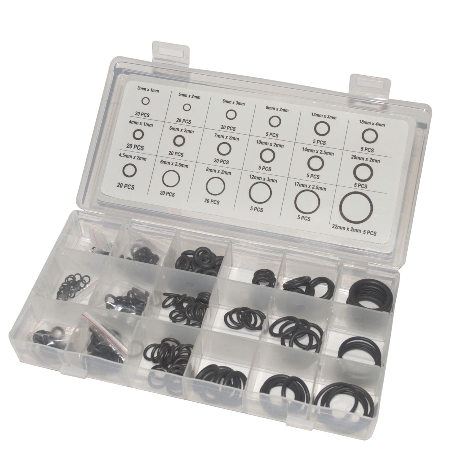 Arctic Hayes Metric O-Ring Selection Box 225 Pcs (4312J)