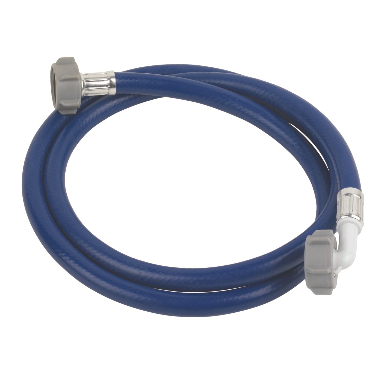 Flomasta Washing Machine Hose Blue 1.5m x 3/4" (43260)