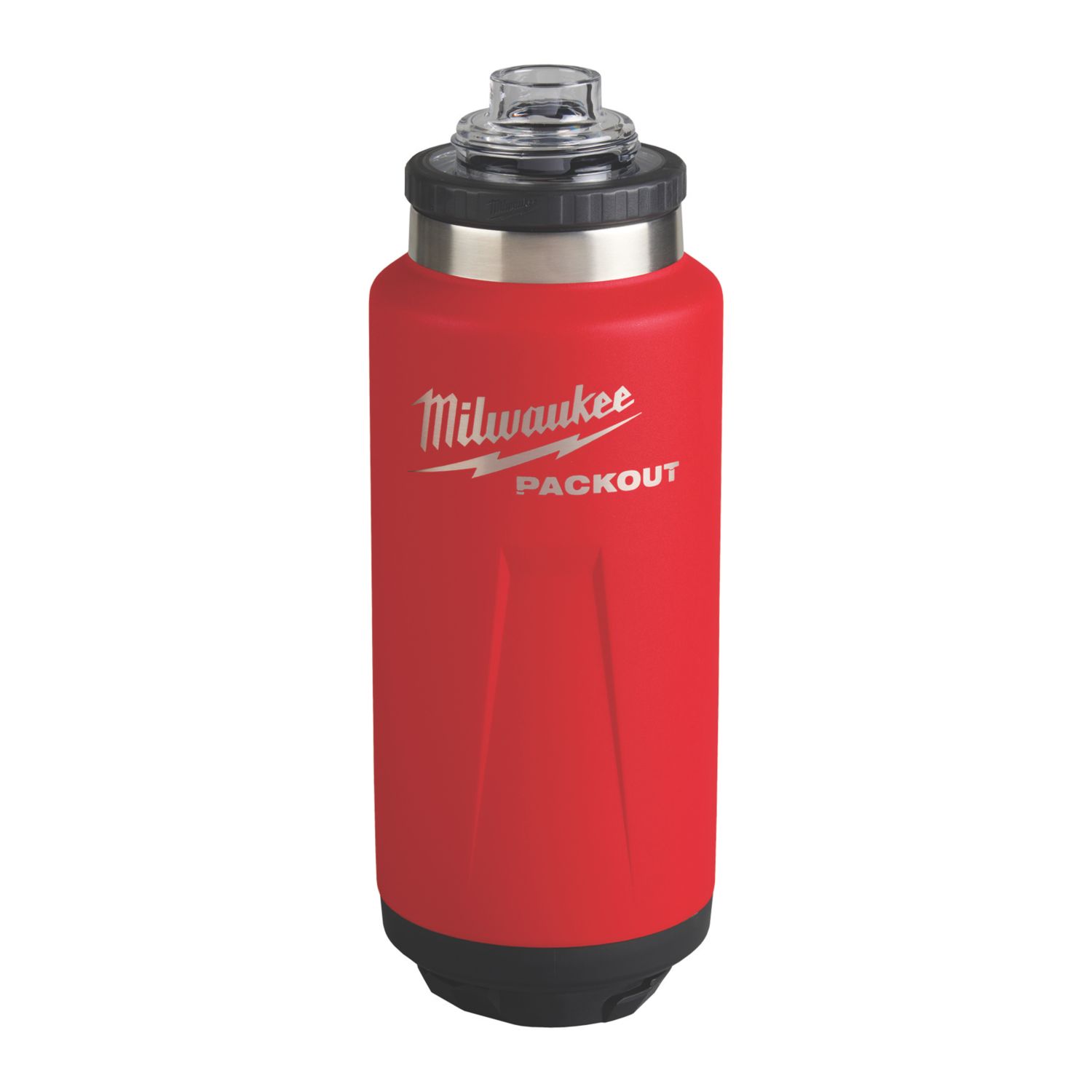 Milwaukee Packout Bottle with Chug Lid 1065ml Red (432CU)