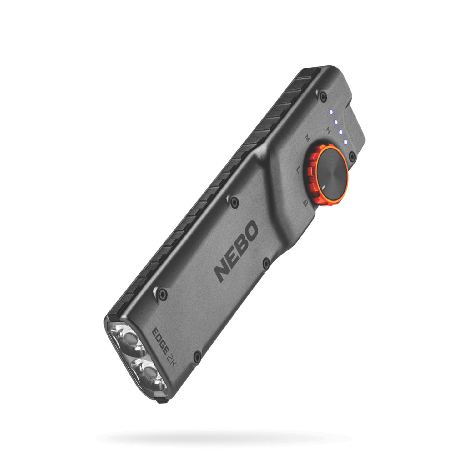 Nebo Edge 2K Rechargeable LED Flashlight Grey 2000lm (433CY)