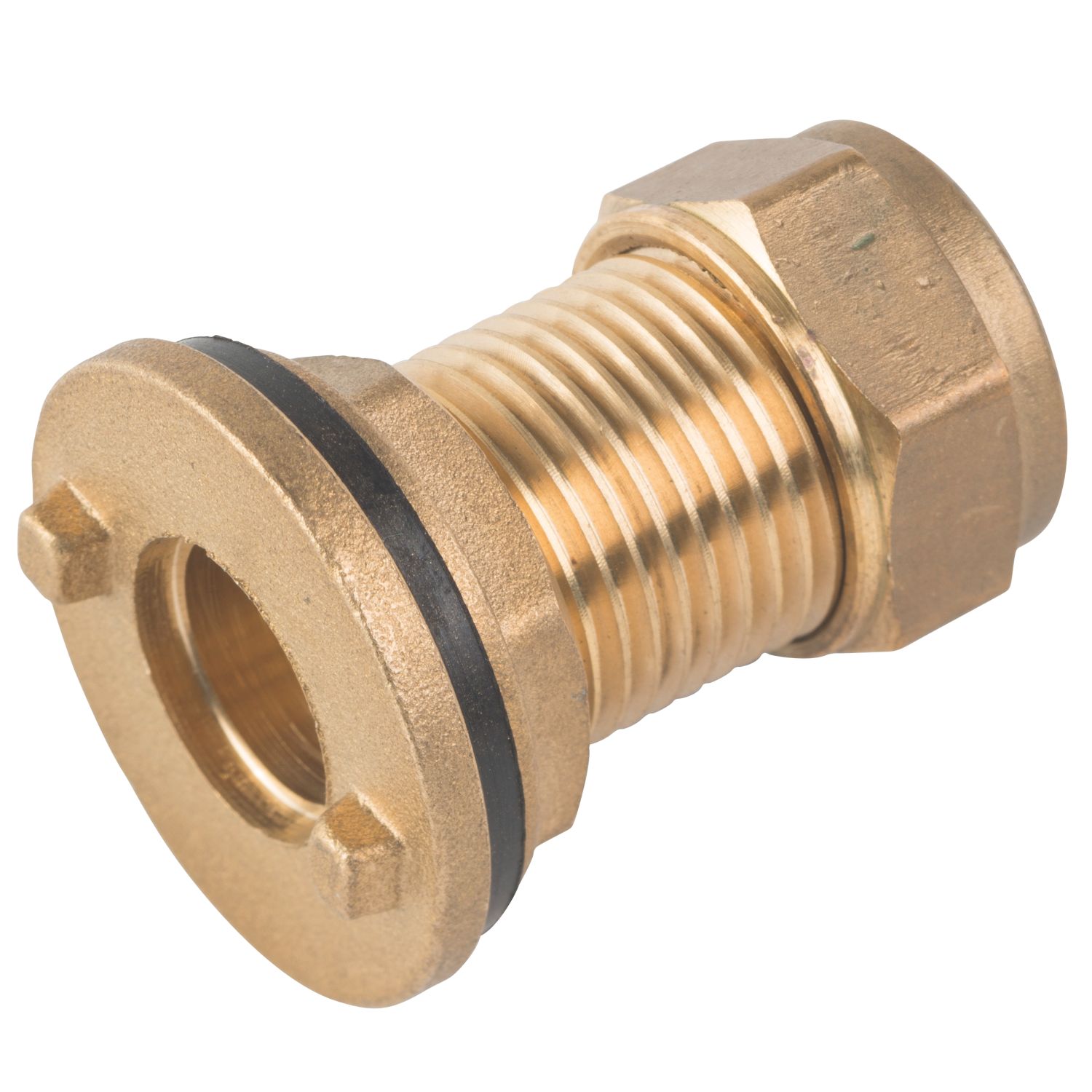 Midbrass Brass Compression Tank Connector 1/2" (433HP)
