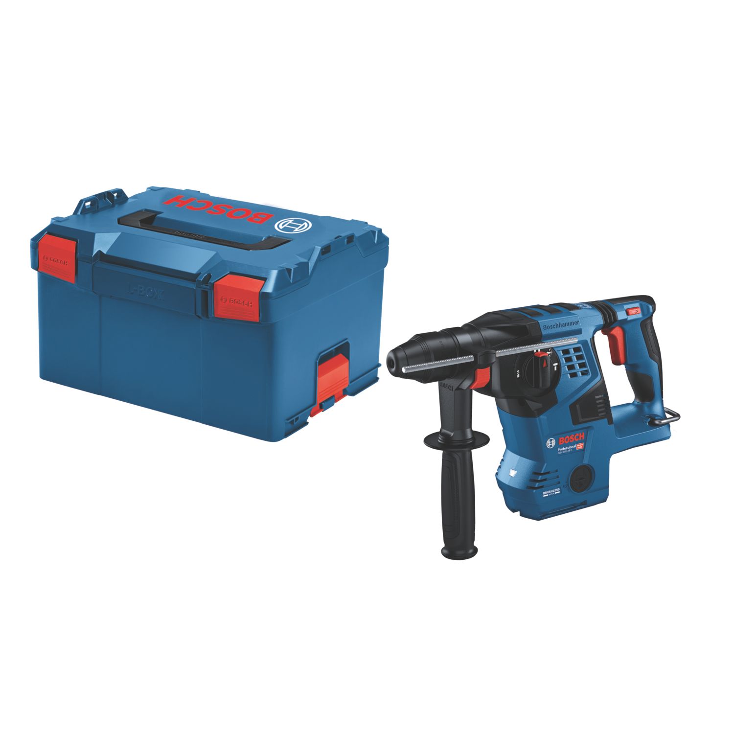 Bosch GBH 18V-28 C 3.3kg 18V Li-Ion ProCORE18V Brushless Cordless SDS Plus Rotary Hammer Drill with L-Boxx - Bare (434KU)