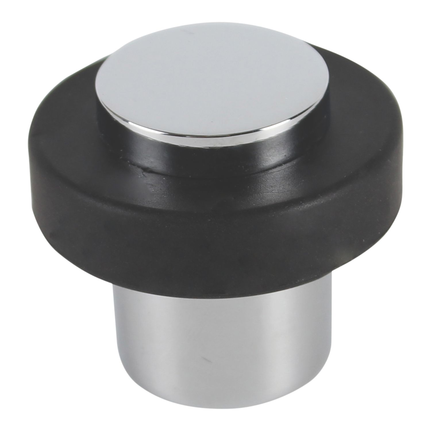 Smith & Locke Cylindrical Door Stop 50 x 43.5mm Polished Chrome (434TL)
