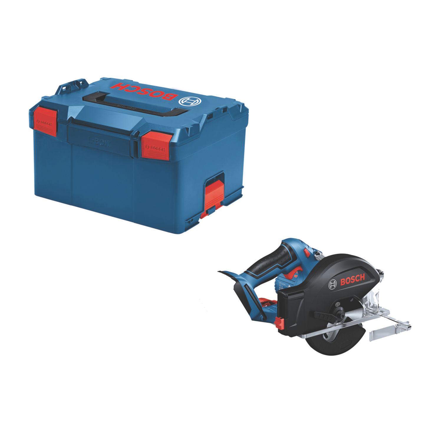 Bosch GKM 18V-50 136mm 18V Li-Ion CoolPack Cordless Metal Circular Saw in L-Boxx - Bare (437FU)