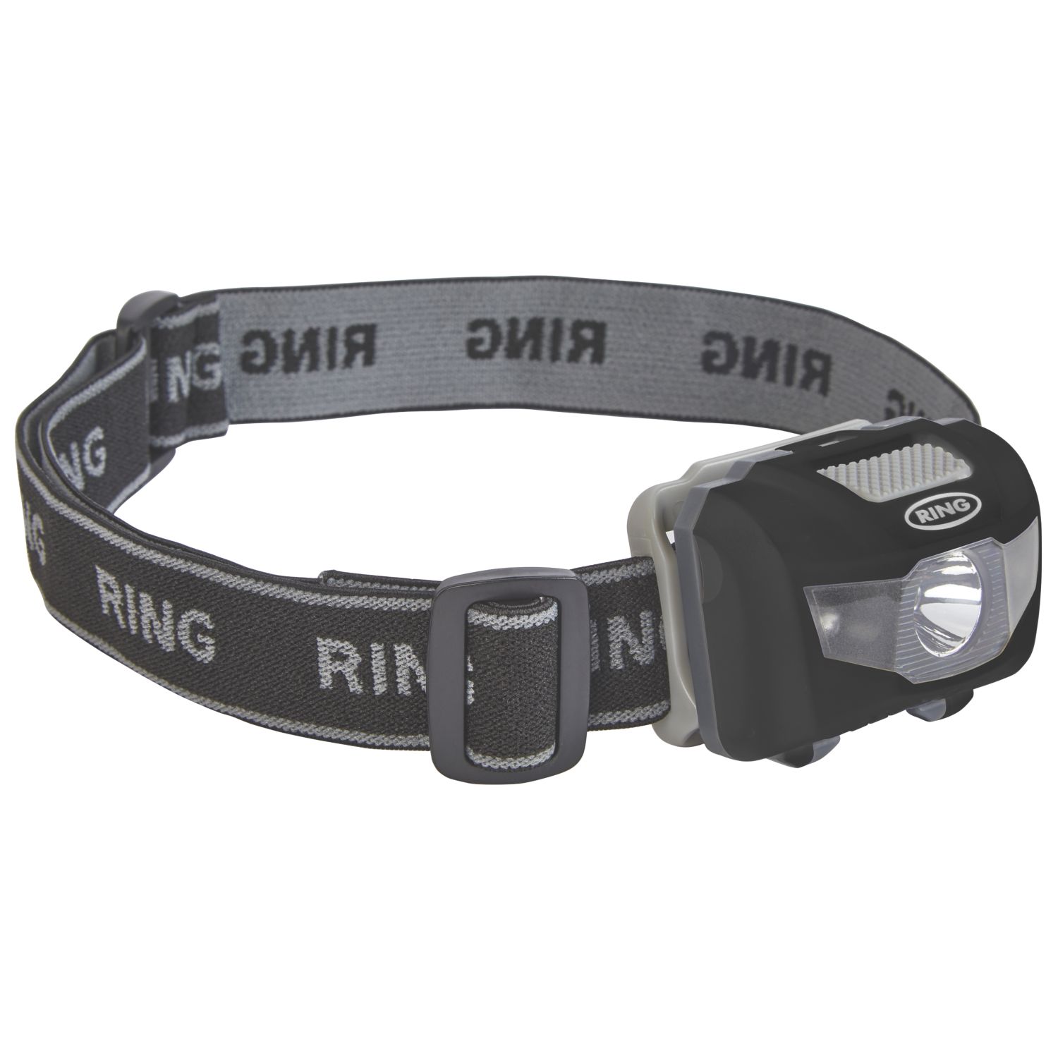 Ring LED High Performance Head Torch Black & Grey 87lm (437HH)