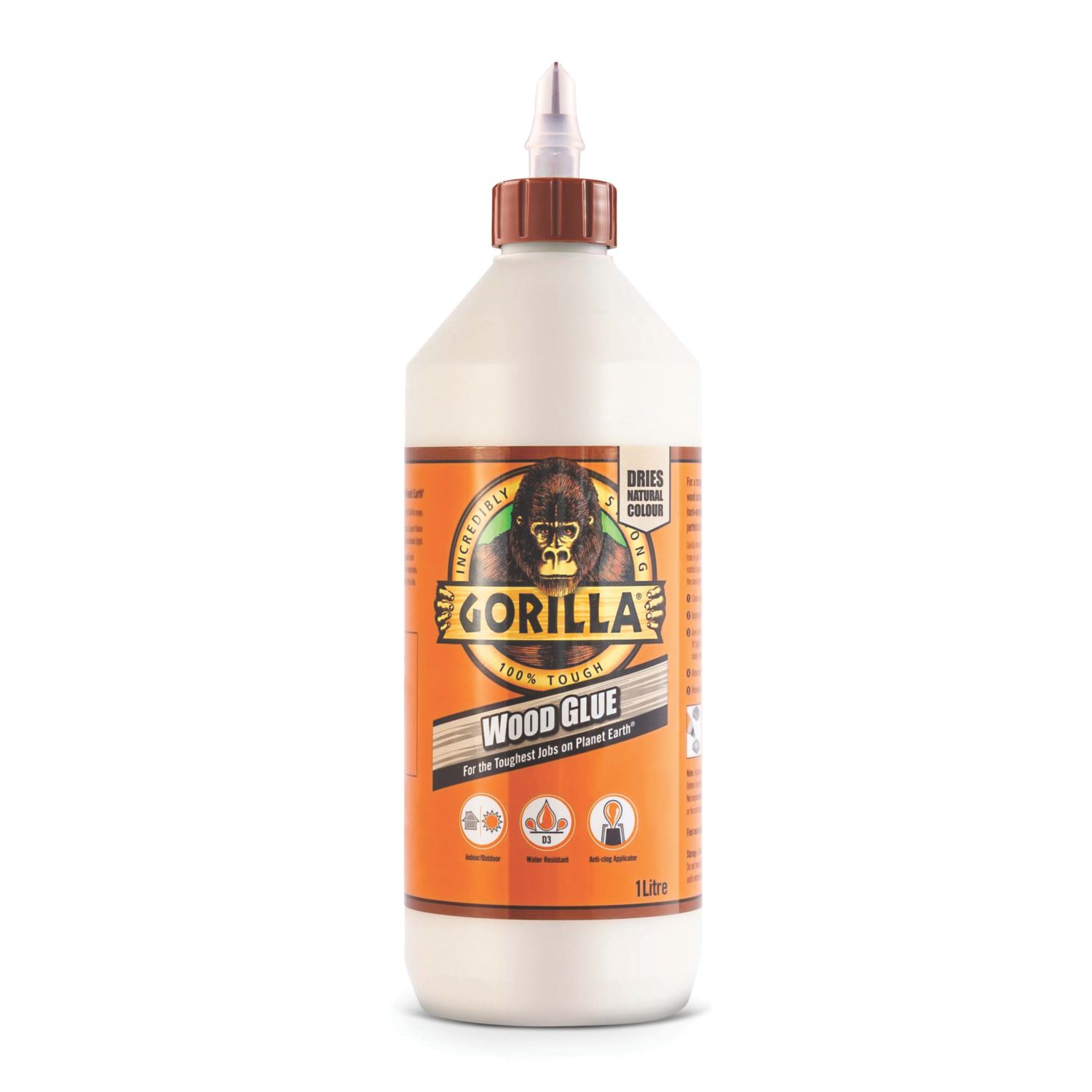 Gorilla Glue PVA Wood Glue 1Ltr (439AJ)
