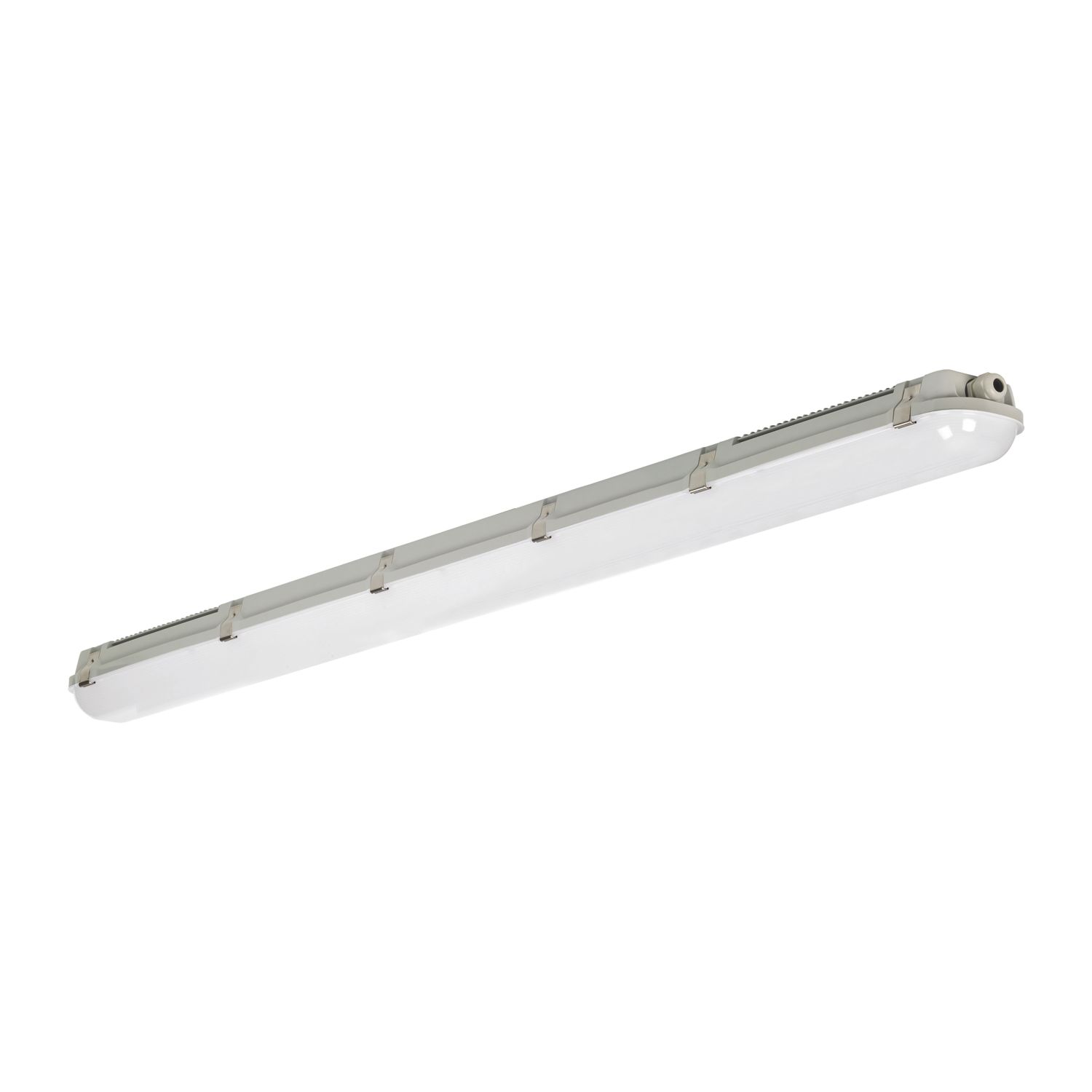 Brackenheath Single 5ft Maintained Emergency LED Batten Light Non-Corrosive 55W 6600lm (439CY)