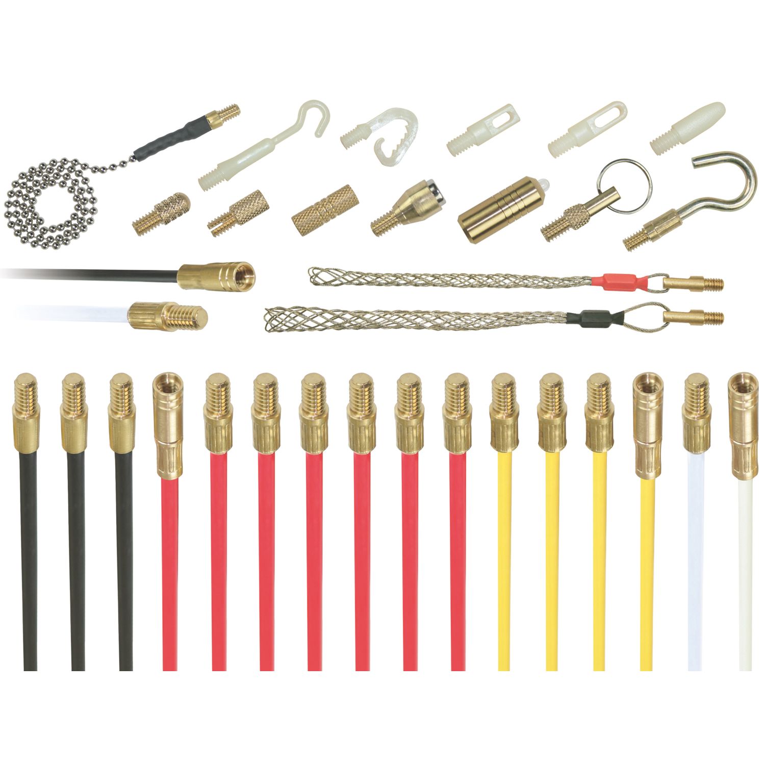 Super Rod Mega Set Cable Rods 16m 29 Pieces (44025)