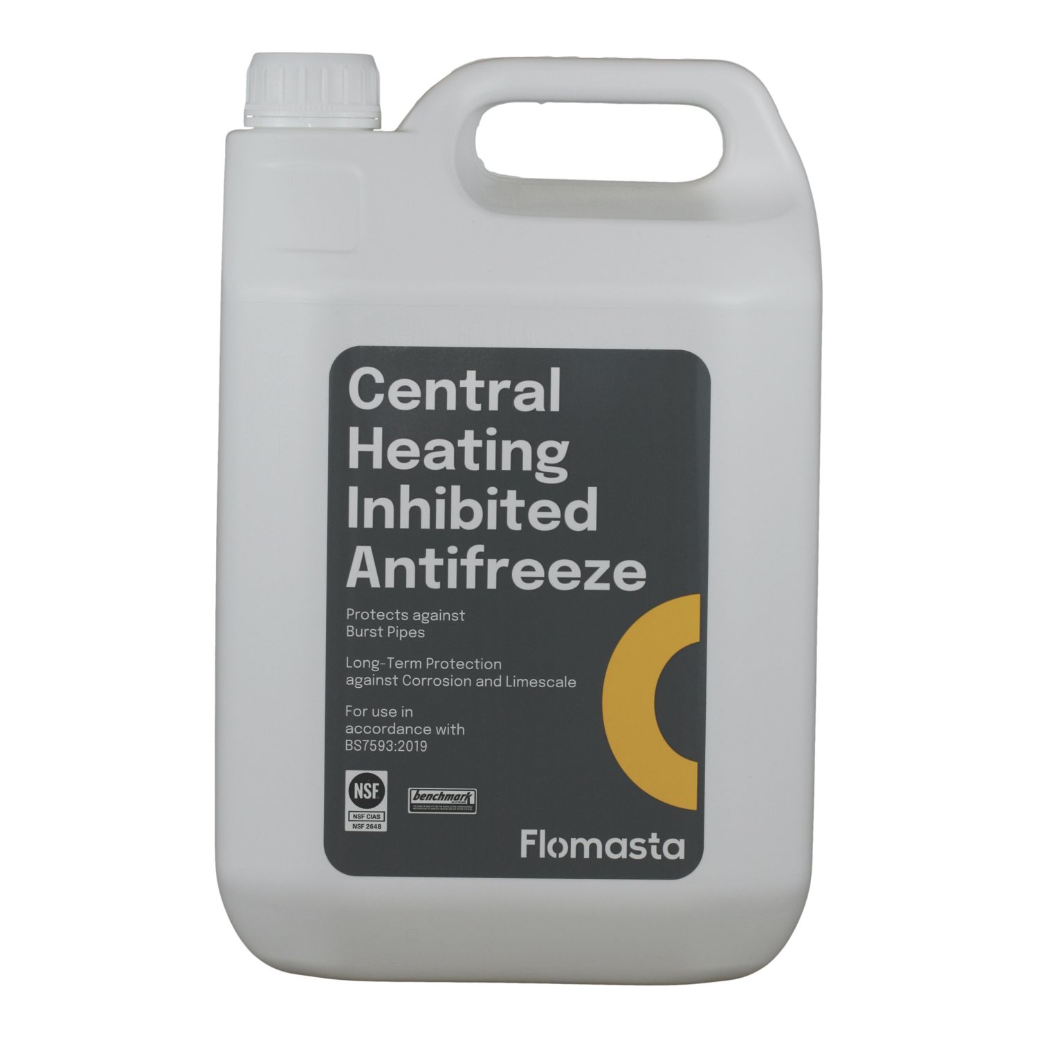 Flomasta Concentrated Central Heating Inhibited Antifreeze 5Ltr (4409R)