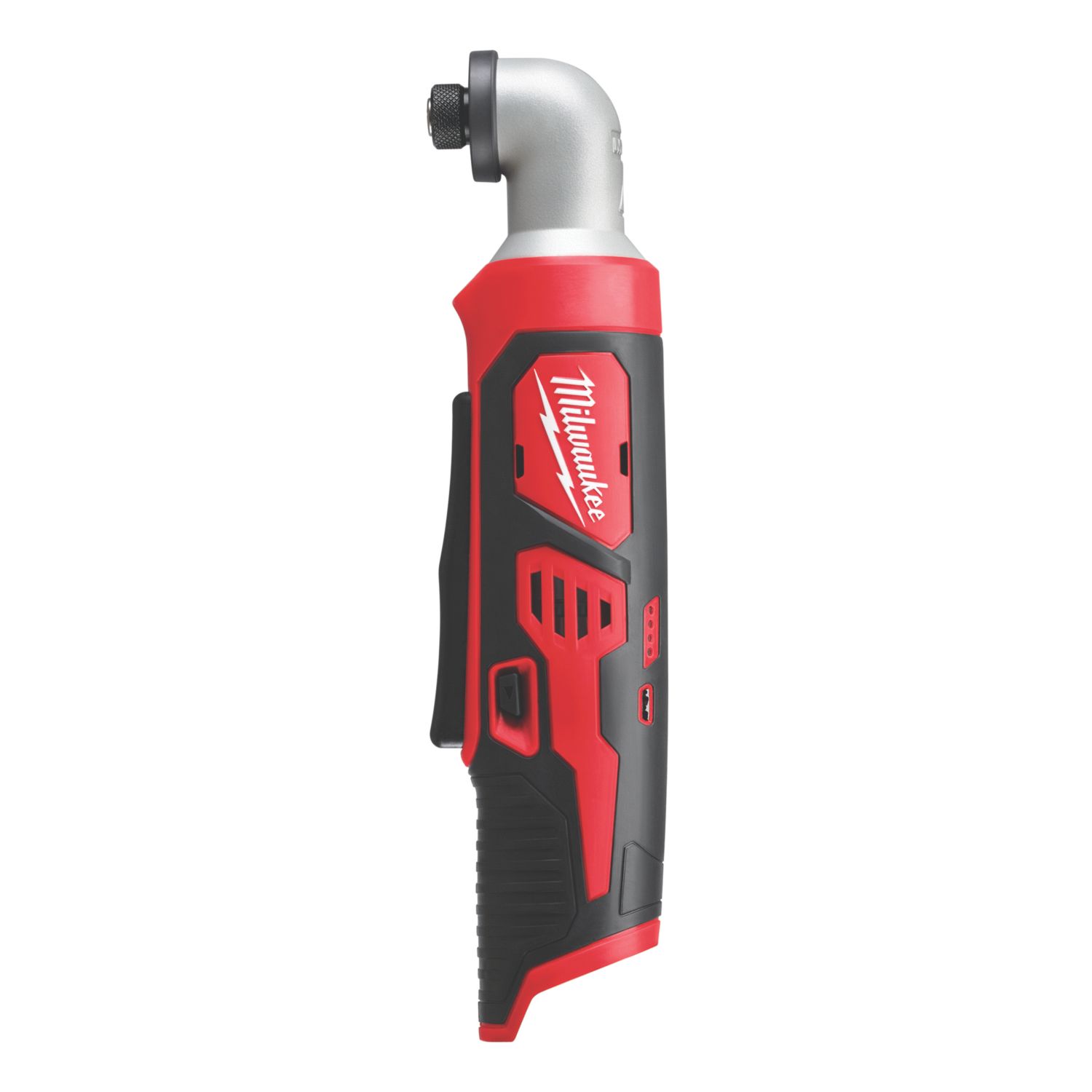 Milwaukee M12 BRAID-0 12V Li-Ion RedLithium Cordless Sub-Compact Right-Angled Impact Driver - Bare (441HP)