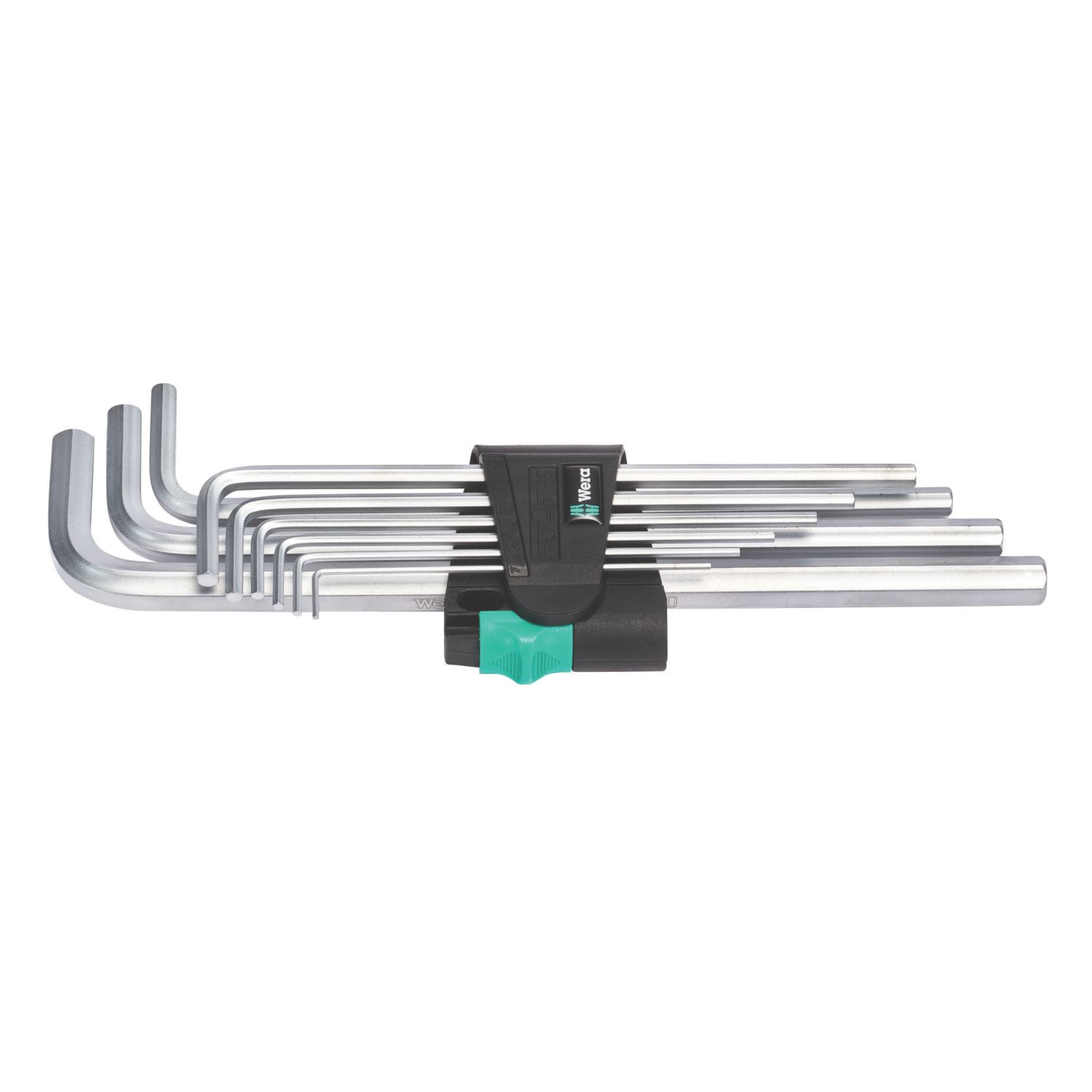Wera 950/9 Hex-Plus 2 Metric L-Key Set 9 Pcs (442XX)