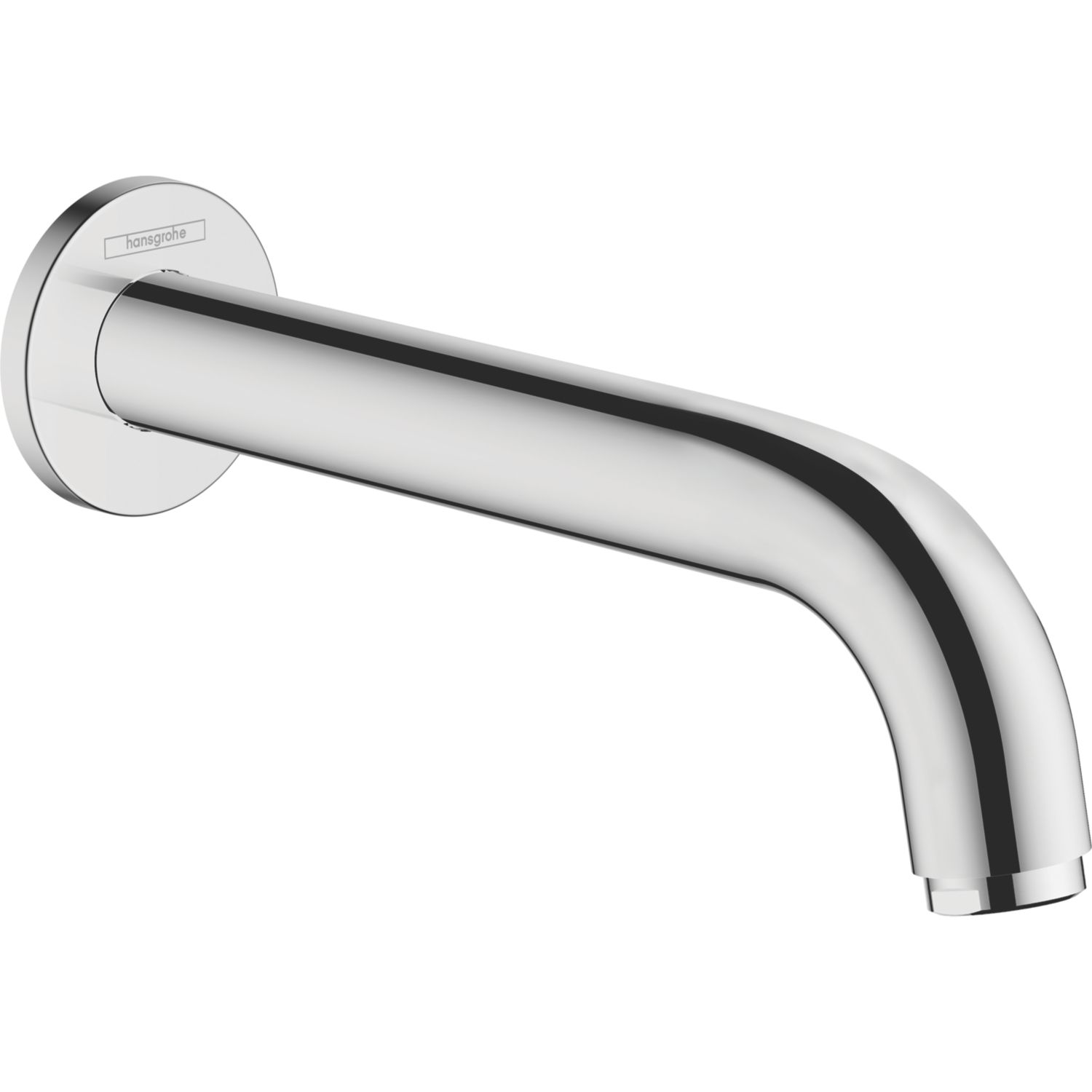Hansgrohe Vernis Blend Chrome Wall Mounted Bath Mixer Tap Spout (444VG)
