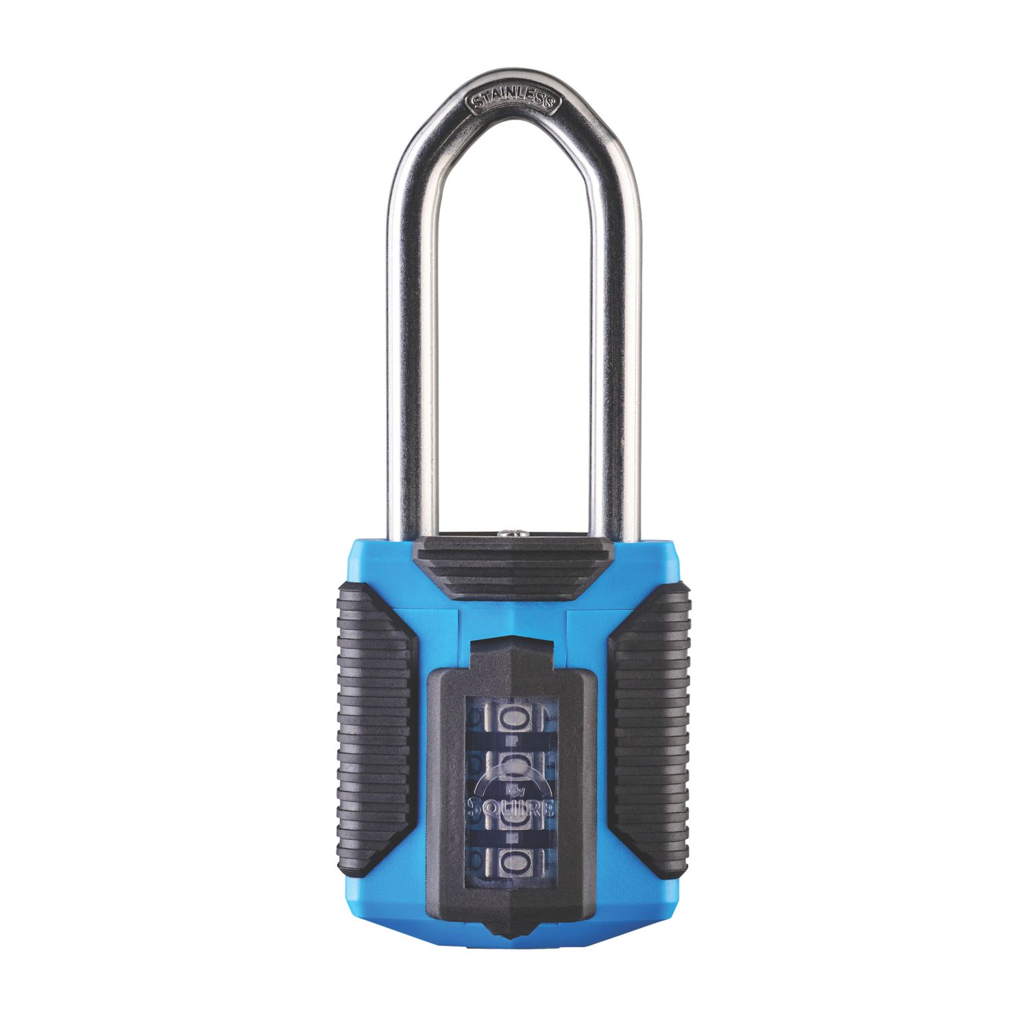 Squire CP50 2.5 ATLS Weatherproof Long Shackle Combination Padlock Blue 50mm (446KH)