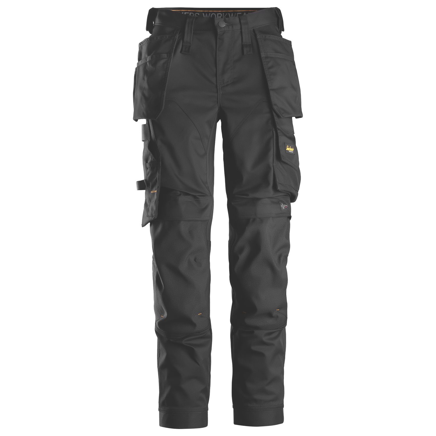 Snickers 6247 Womens Stretch Trousers Black Size 14 31" L (446RX)