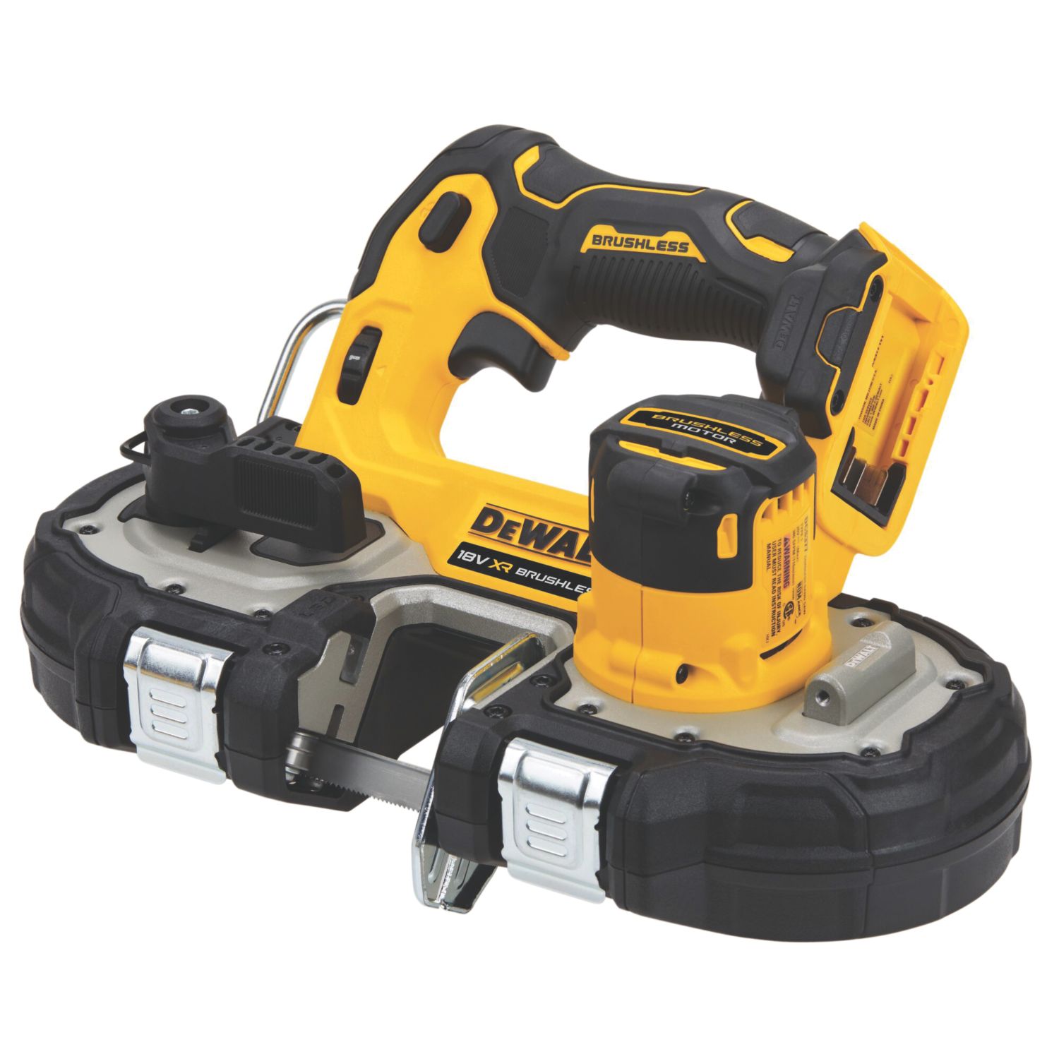 DEWALT DCS377NT-XJ 46mm 18V Li-Ion XR Brushless Cordless Bandsaw - Bare (446XG)
