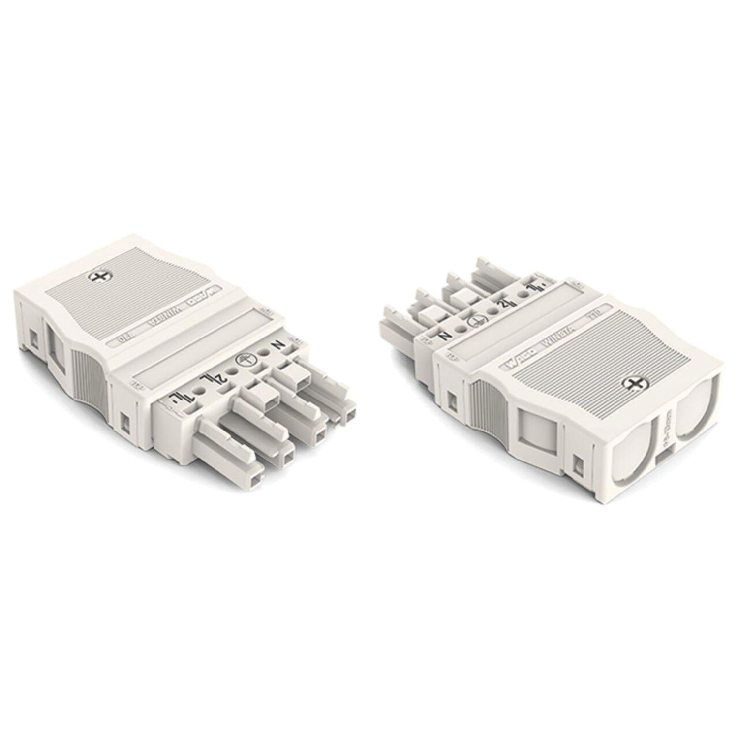 Wago Winsta Midi 25A 4-Way Push-Wire Pluggable Connector (447CC)