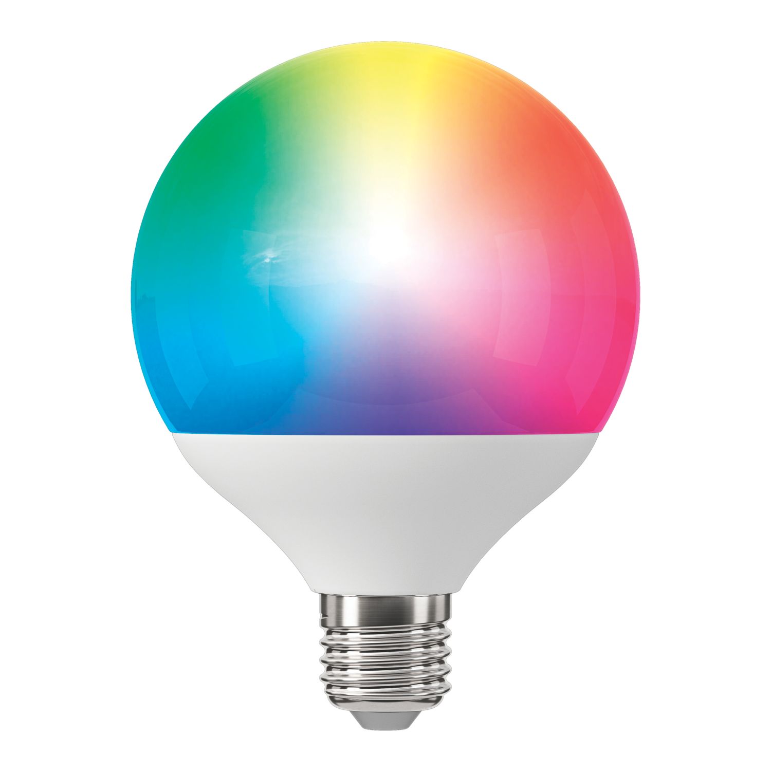 LAP Myko E27 Globe RGB & White LED Smart Light Bulb 13.8W 1521lm (447FM)