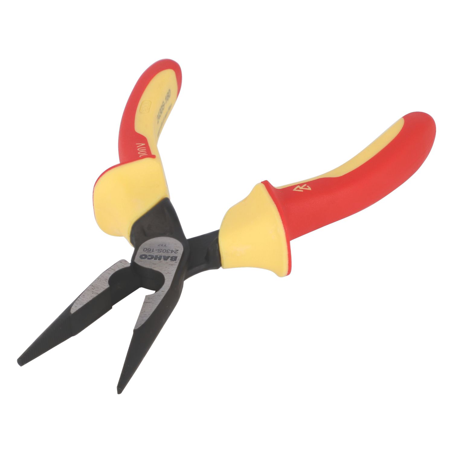 Bahco VDE Long Nose Pliers 6" (160mm) (447RE)