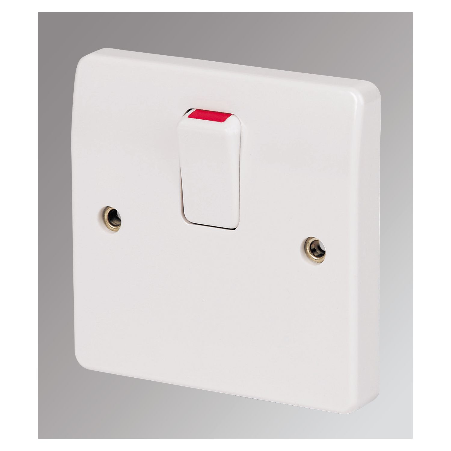 MK Logic Plus 20A 1-Gang DP Control Switch White (44956)