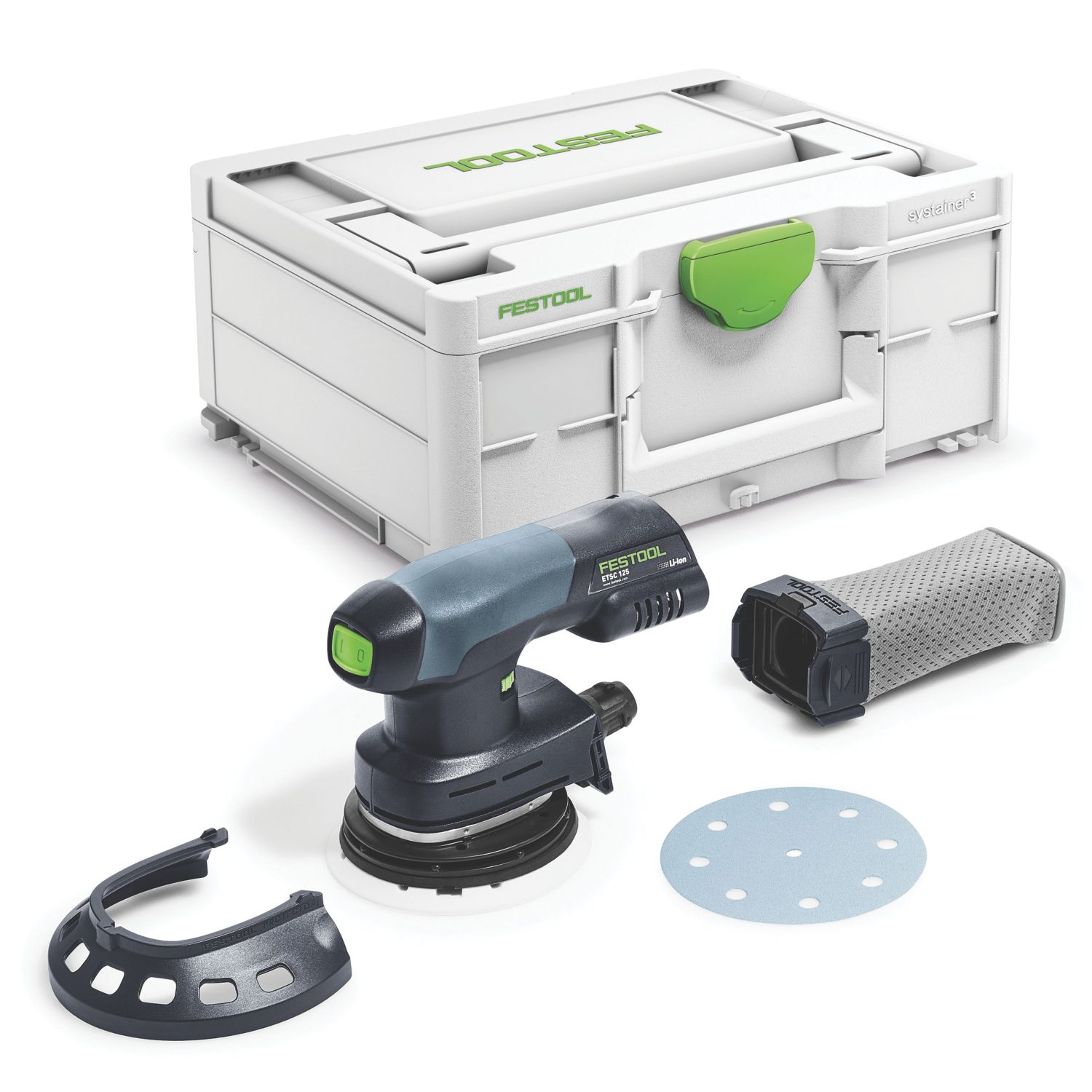 Festool 577234 125mm 18V Li-Ion Brushless Cordless Random Orbit Sander - Bare (449HA)