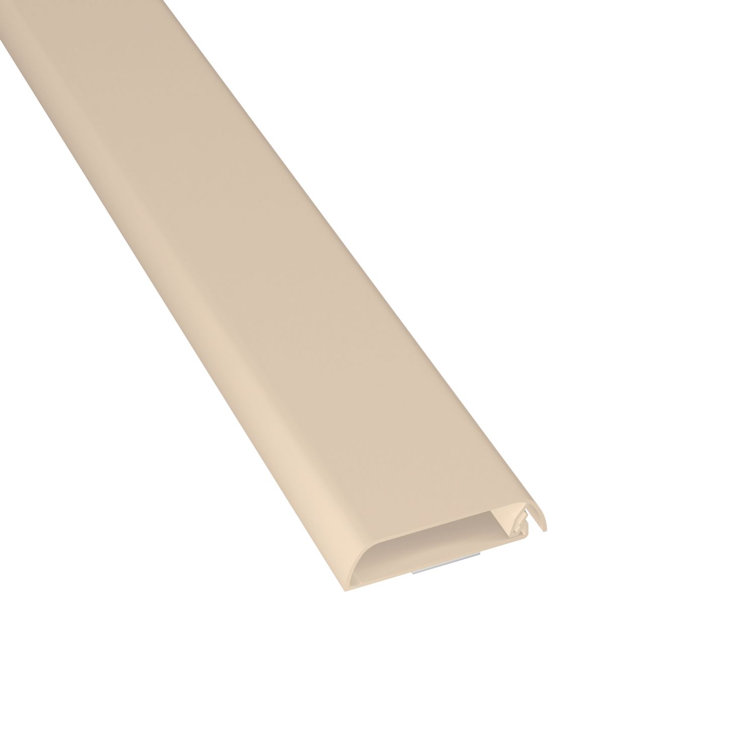 D-Line PVC Magnolia TV Cable Cover 60mm x 15mm x 1m (449RA)